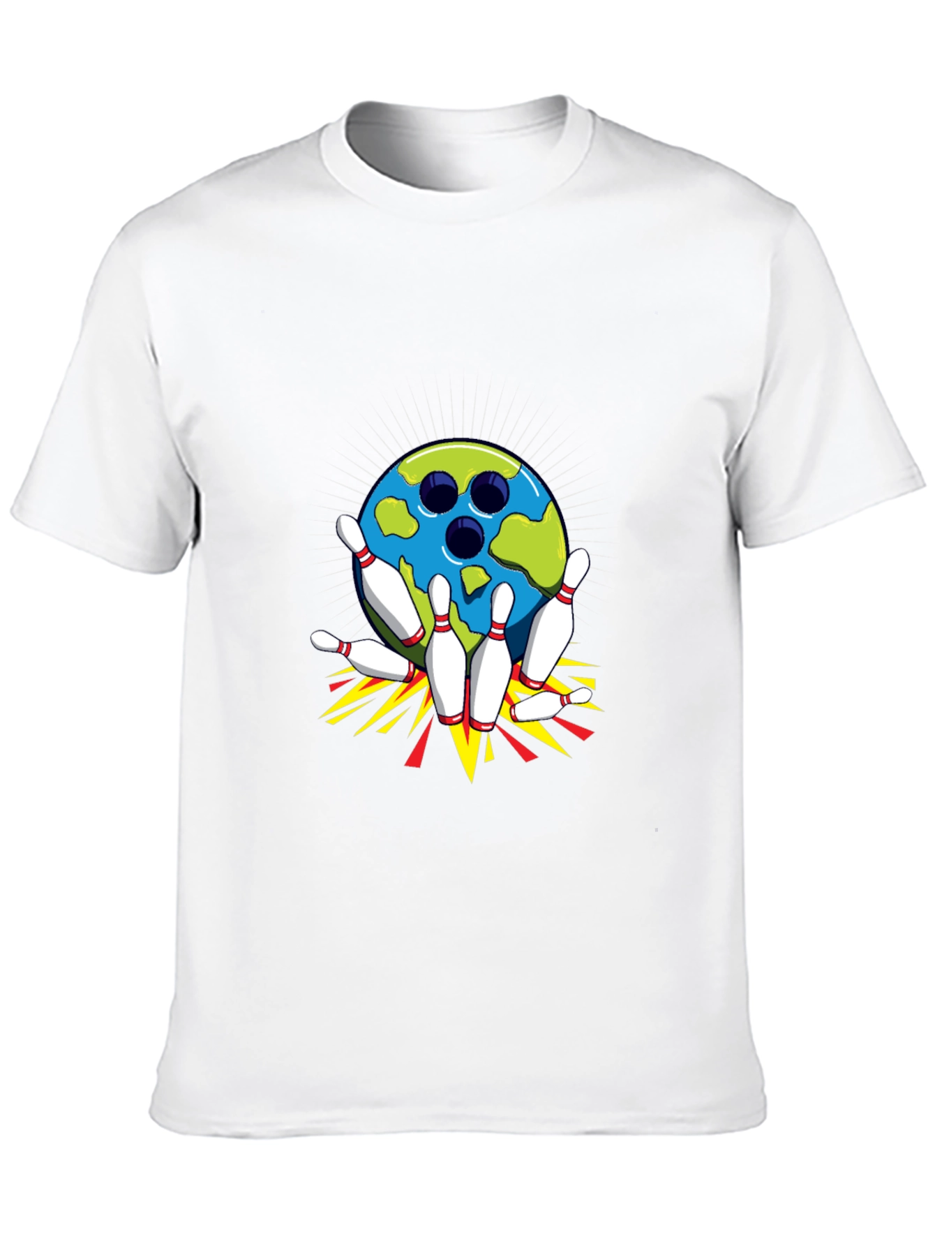 Bowling Strike Graphic Tee