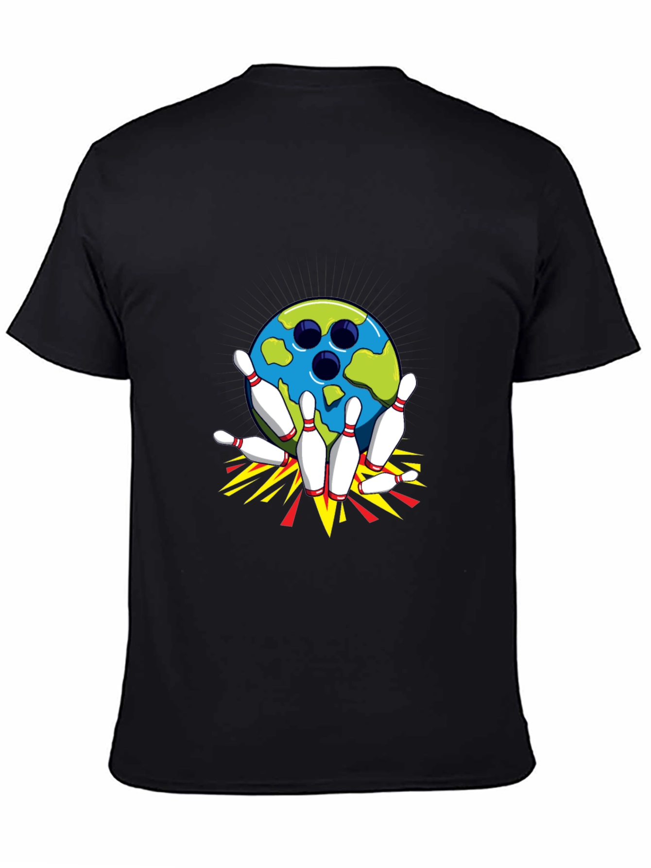 Bowling Strike Graphic Tee