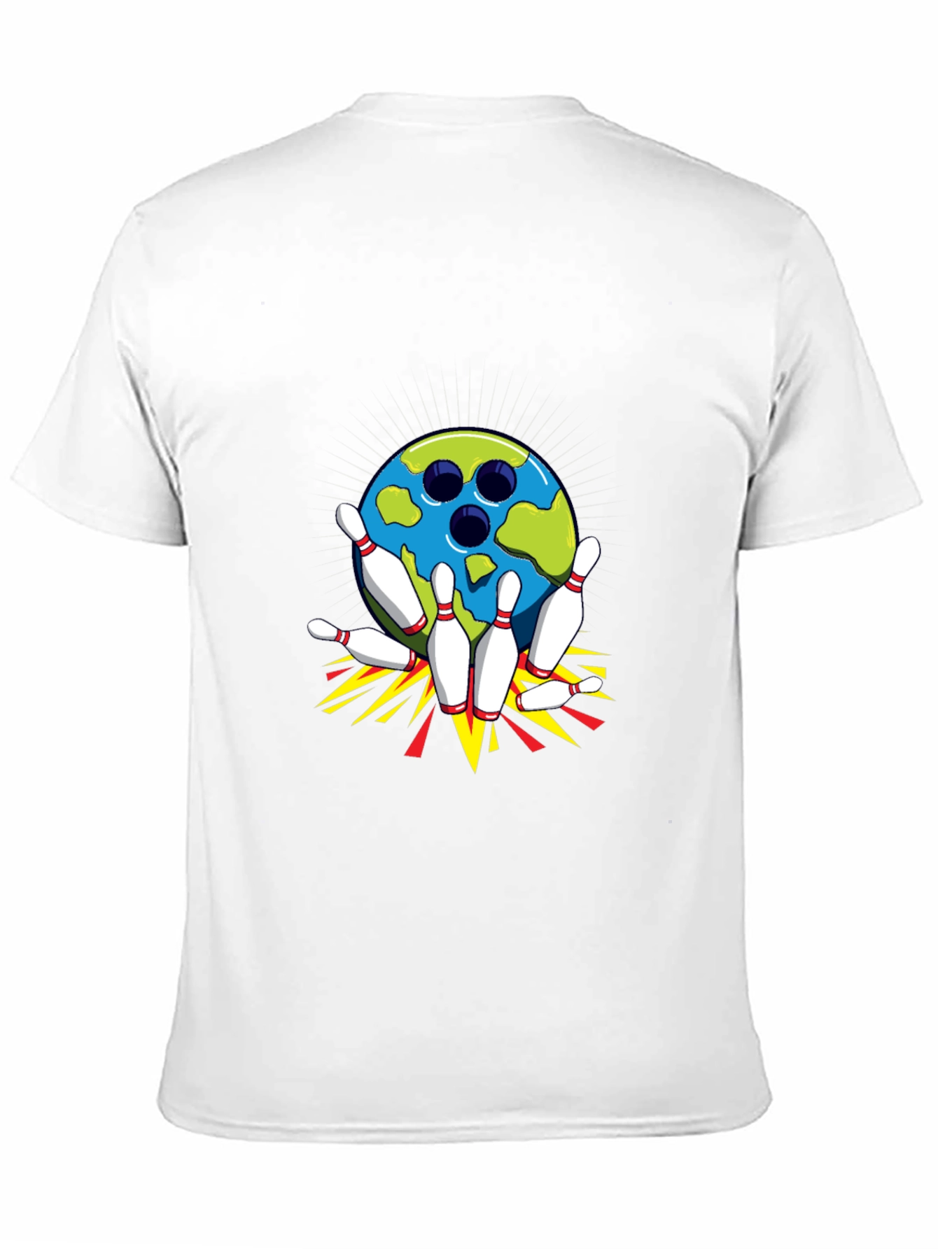 Bowling Strike Graphic Tee