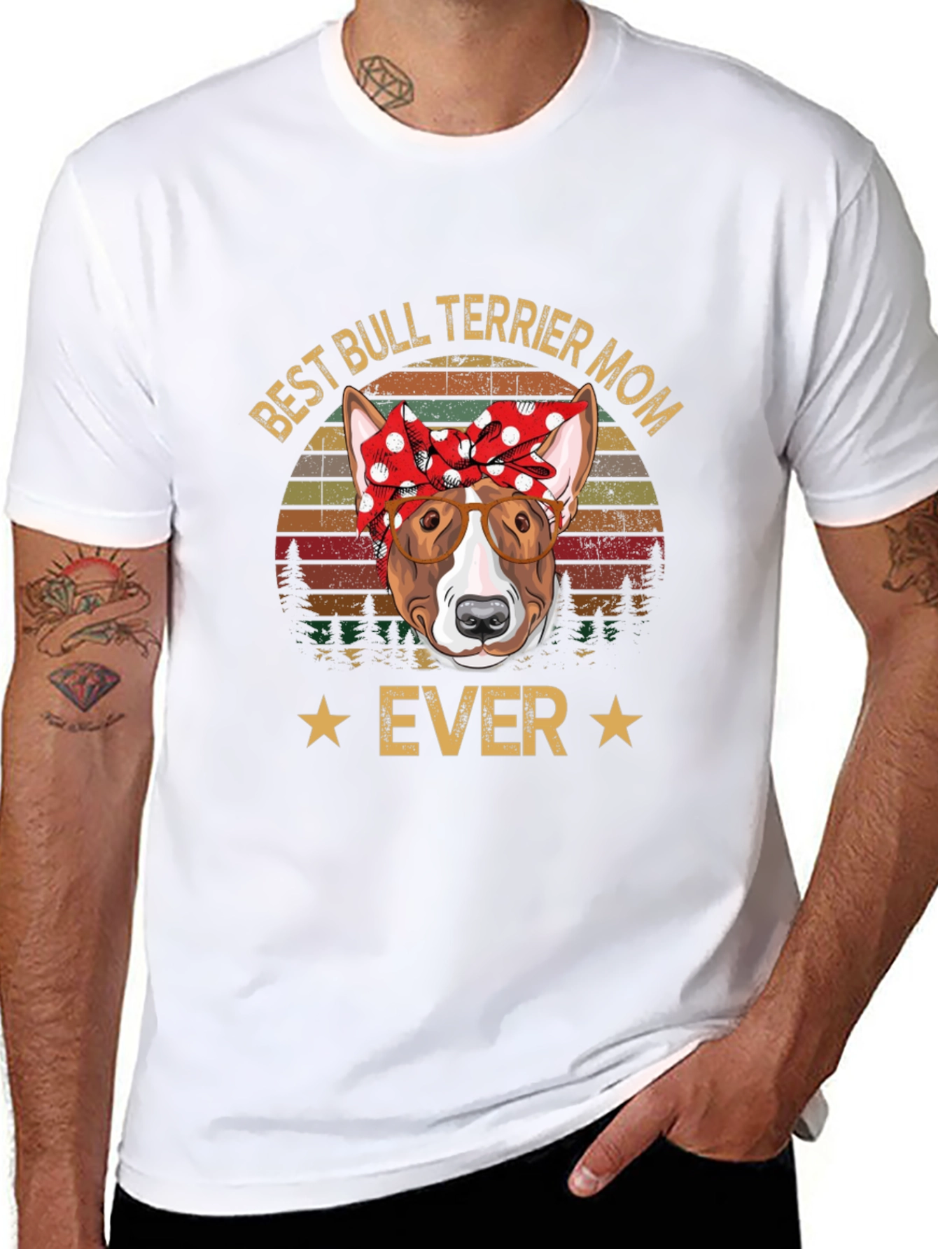 Best Bull Terrier Mom Ever T-Shirt