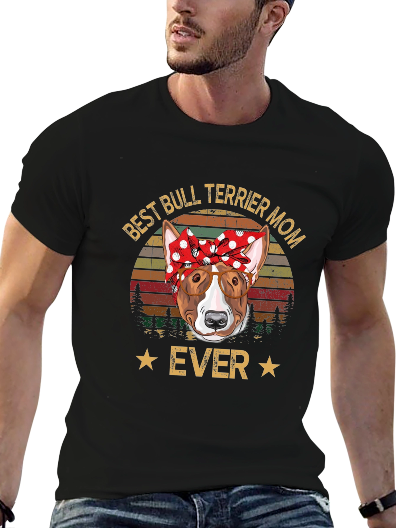 Best Bull Terrier Mom Ever T-Shirt