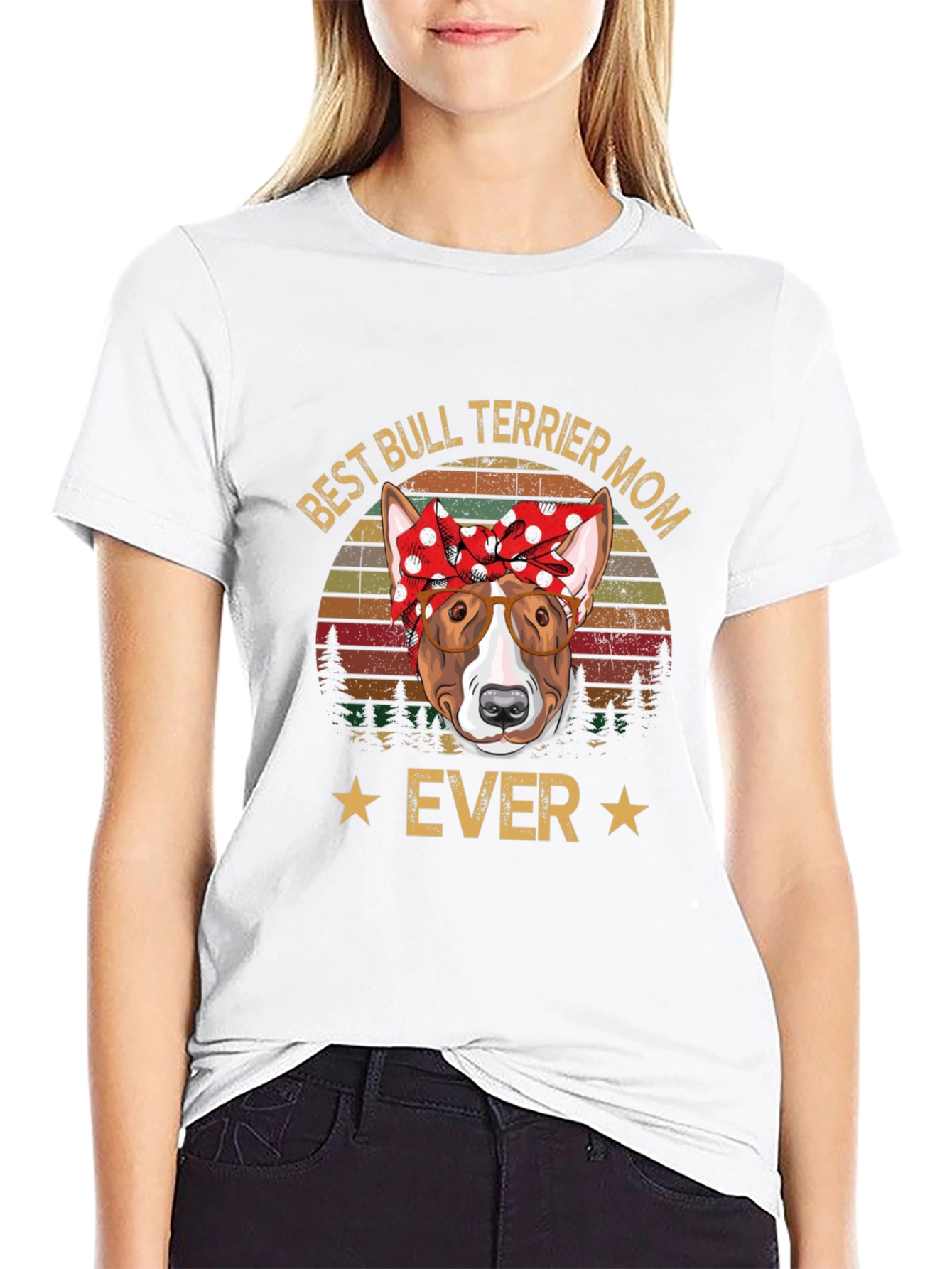 Best Bull Terrier Mom Ever T-Shirt
