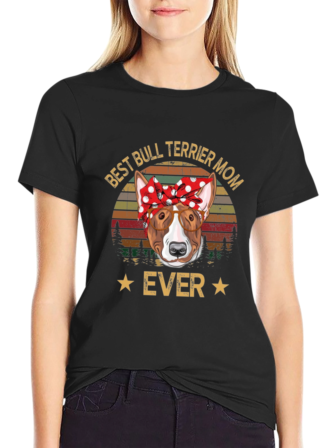 Best Bull Terrier Mom Ever T-Shirt