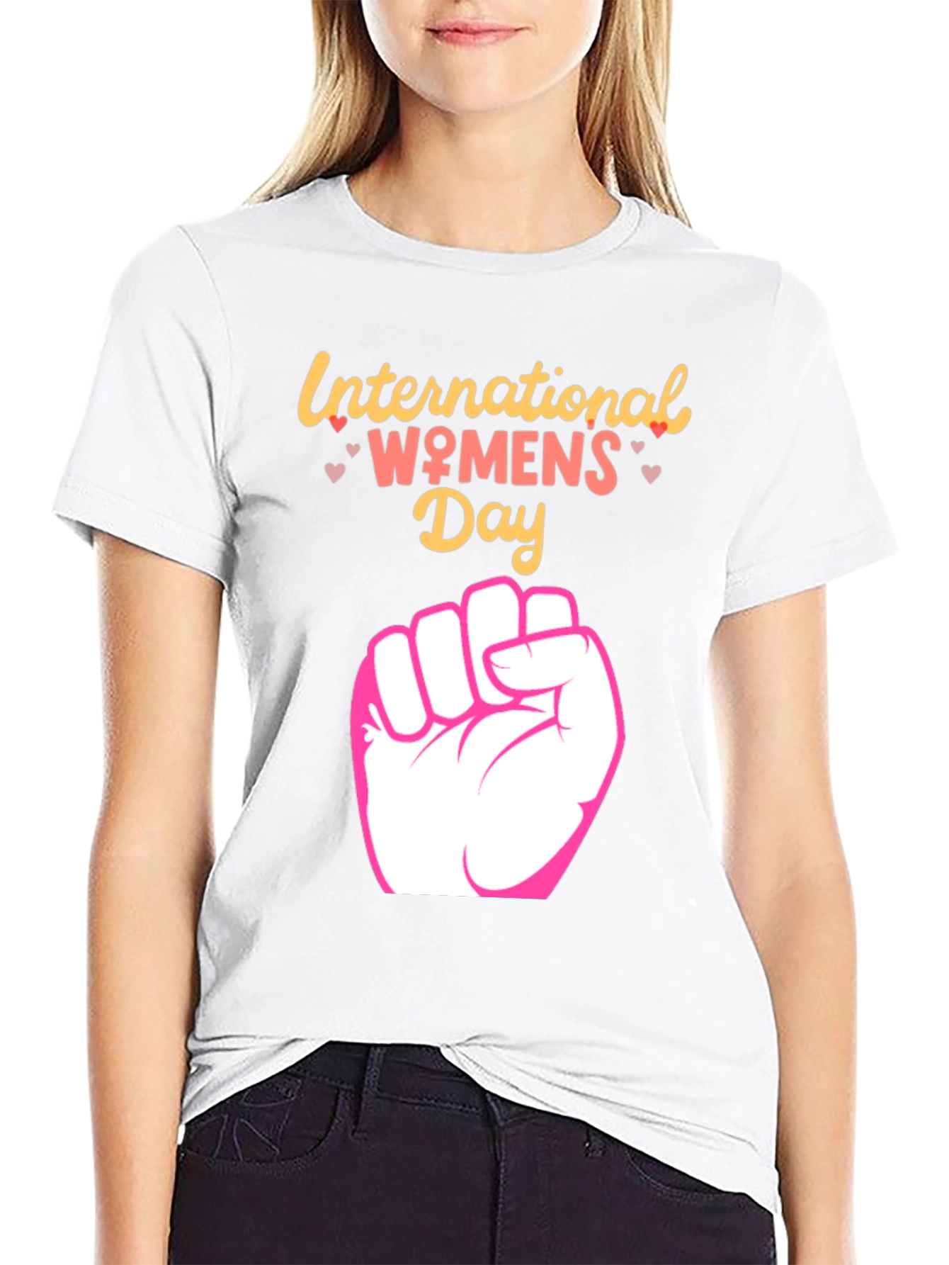 International Womens Day Fist Tee