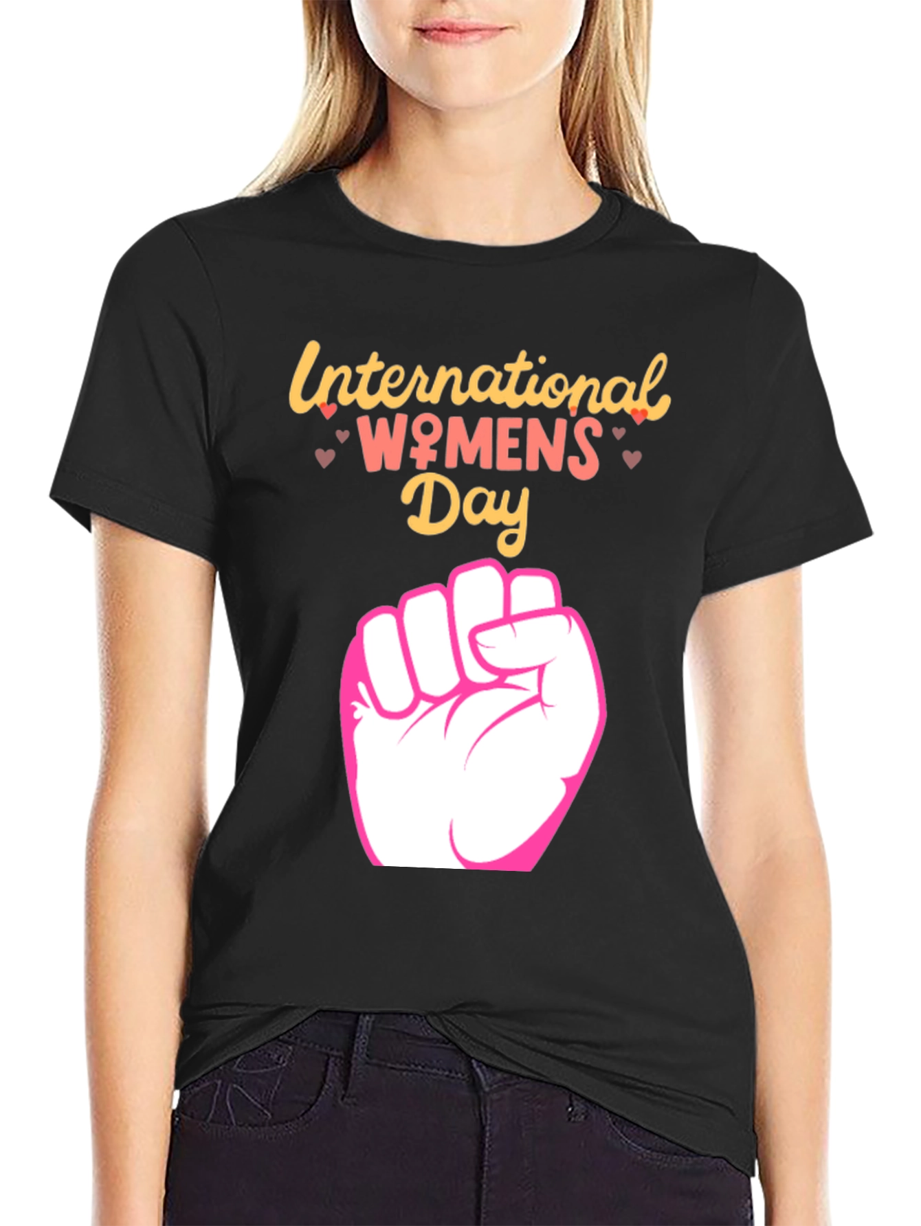 International Womens Day Fist Tee