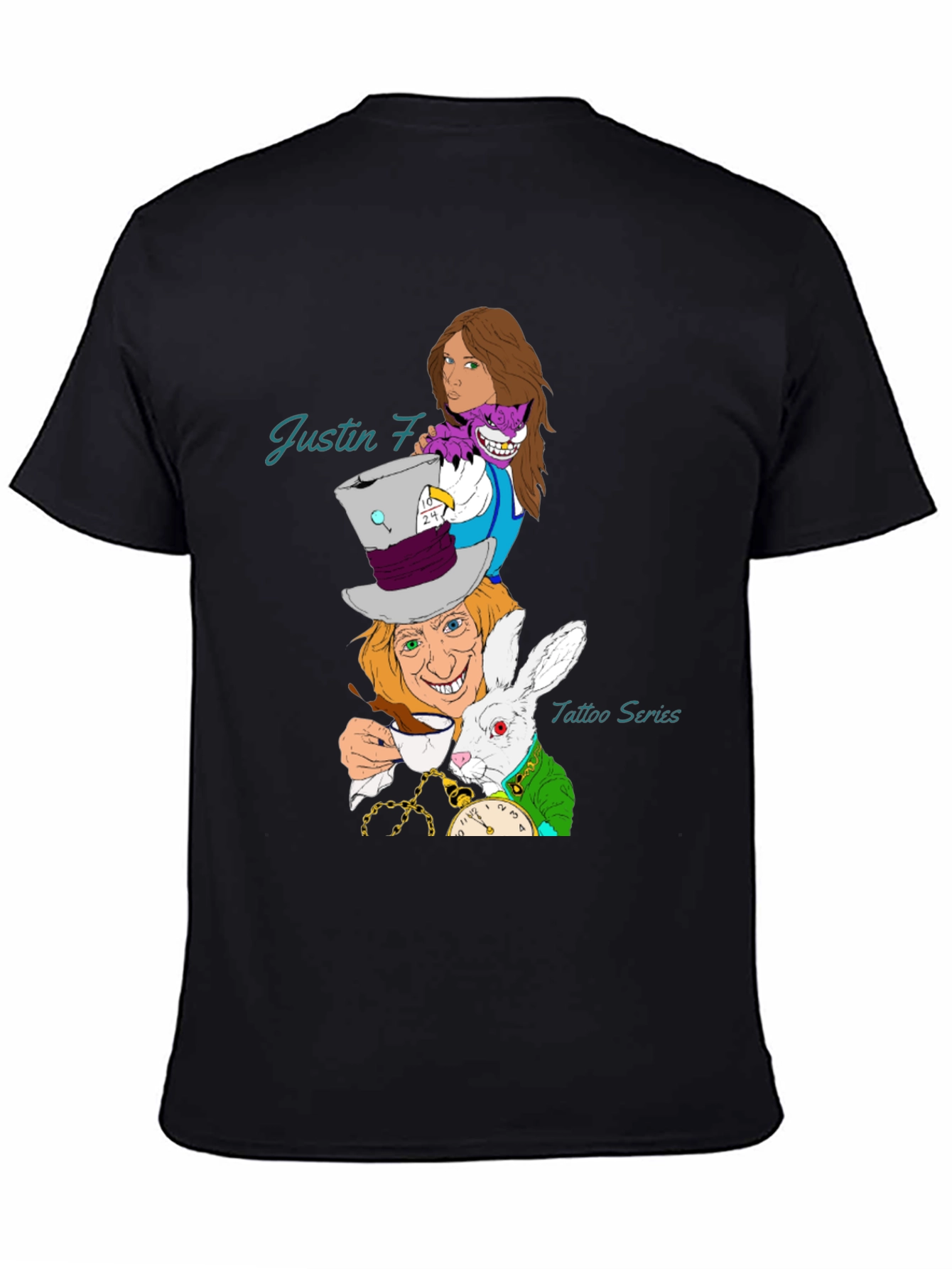 Whimsical Alice in Wonderland T-Shirt