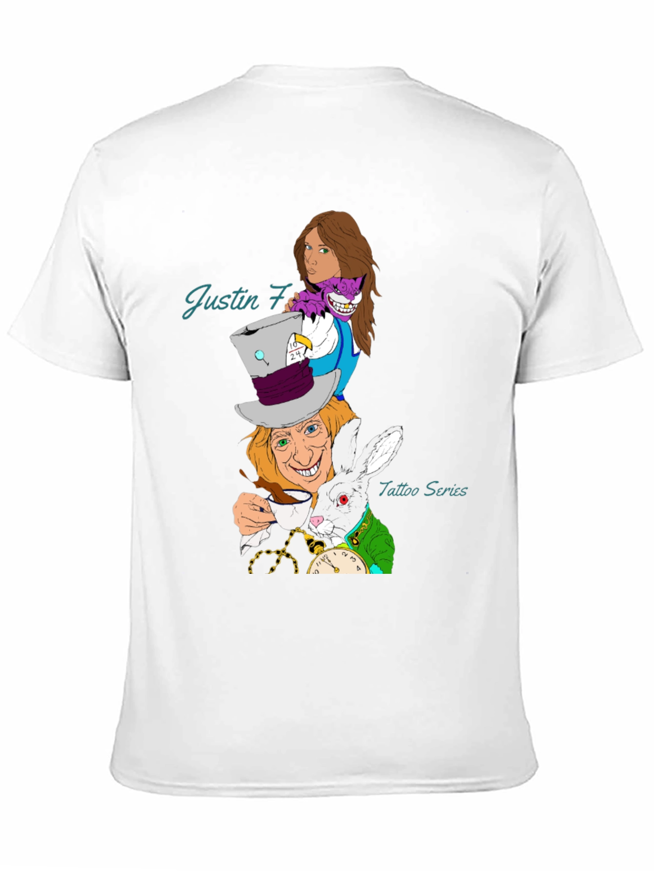 Whimsical Alice in Wonderland T-Shirt