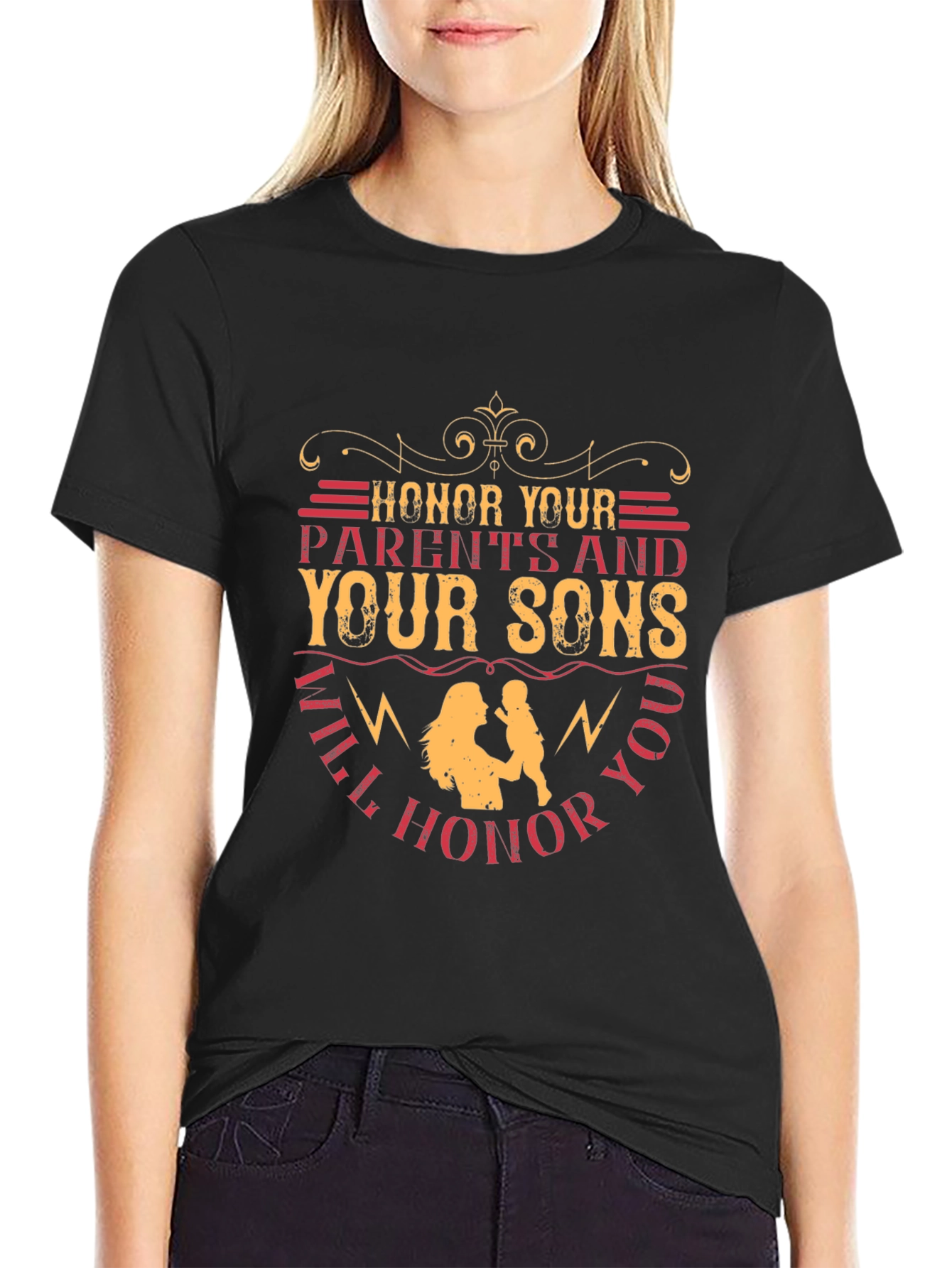 Honor Your Parents Graphic T-Shirt