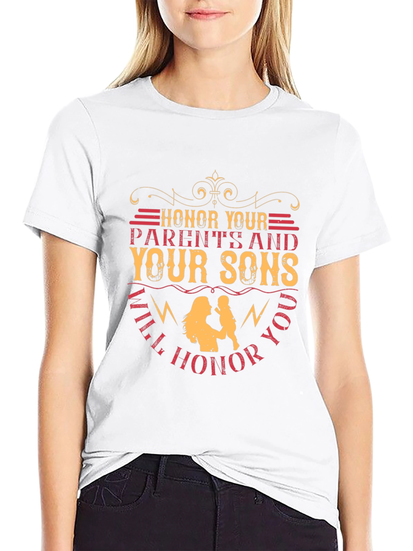 Honor Your Parents Graphic T-Shirt