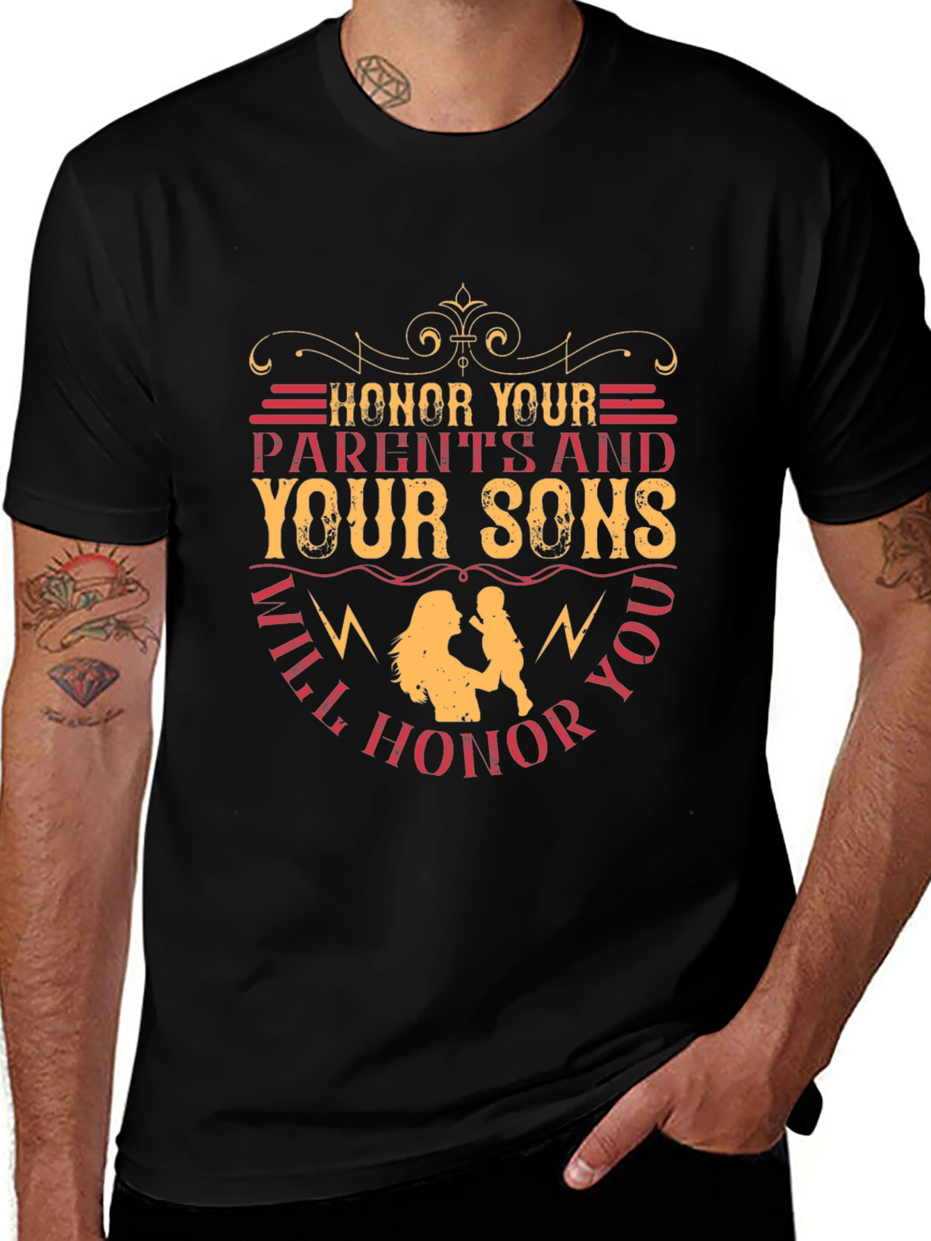 Honor Your Parents Graphic T-Shirt
