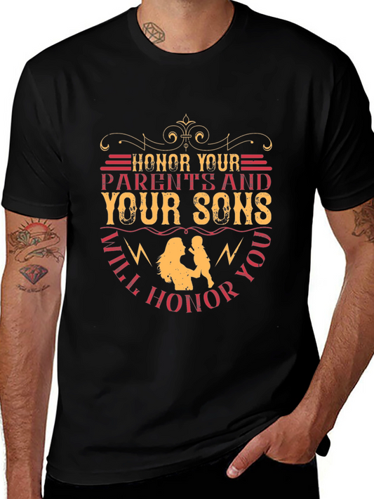 Honor Your Parents Graphic T-Shirt