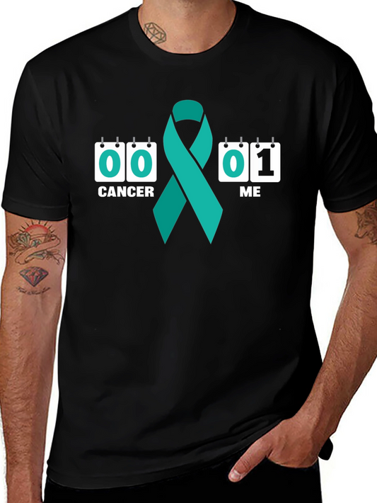 Cancer Survivor Ribbon Tee - Victory Over Cancer