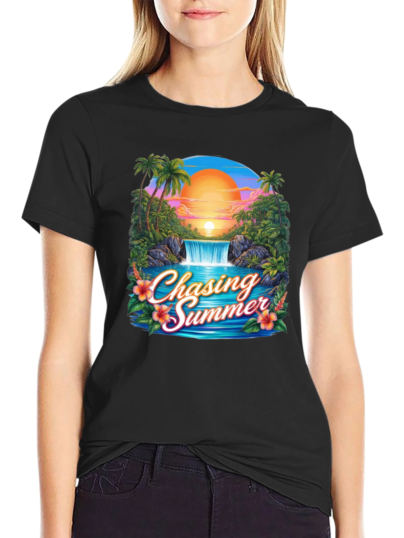 Chasing Summer Graphic T-Shirt