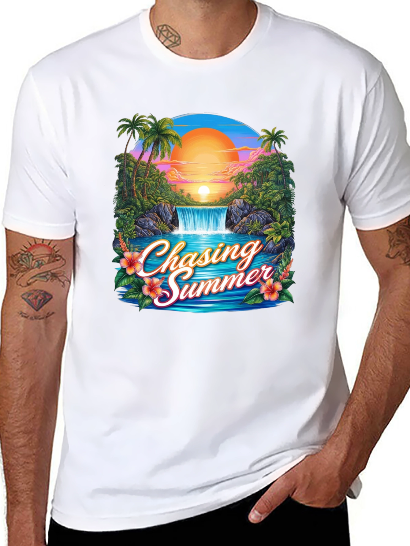 Chasing Summer Graphic T-Shirt