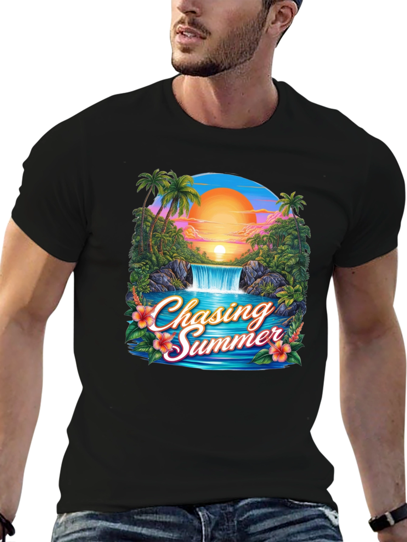 Chasing Summer Graphic T-Shirt