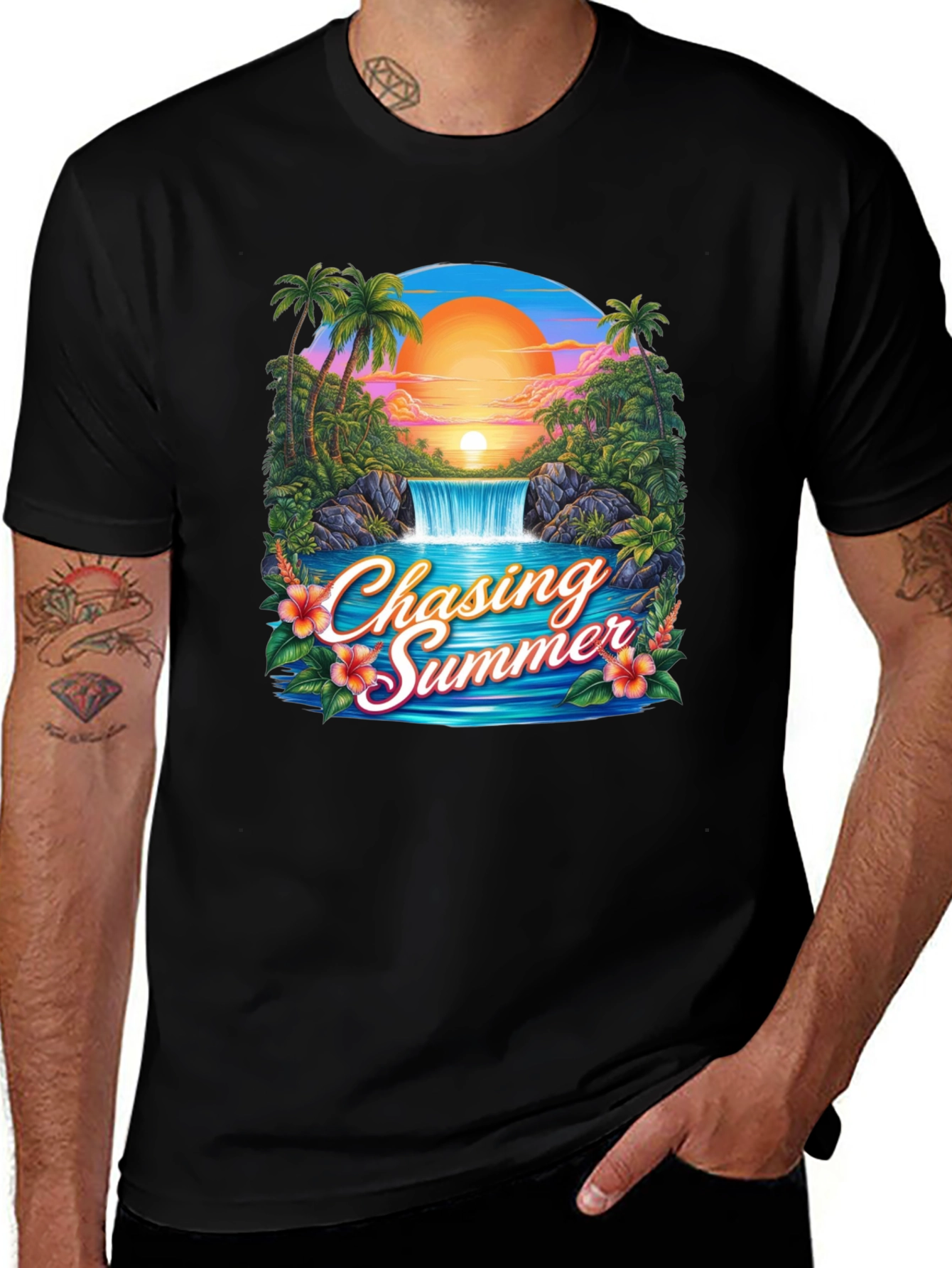 Chasing Summer Graphic T-Shirt