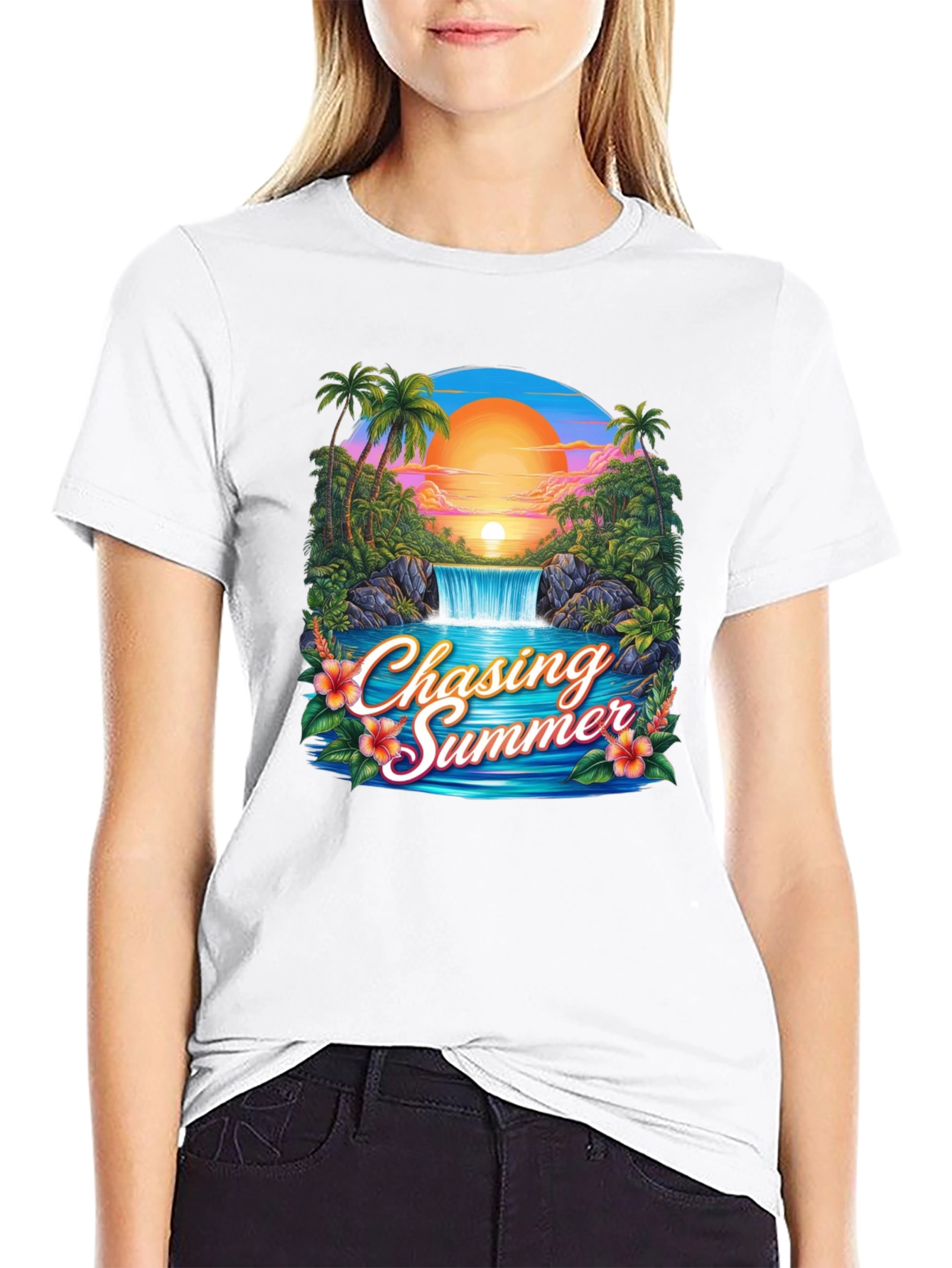 Chasing Summer Graphic T-Shirt