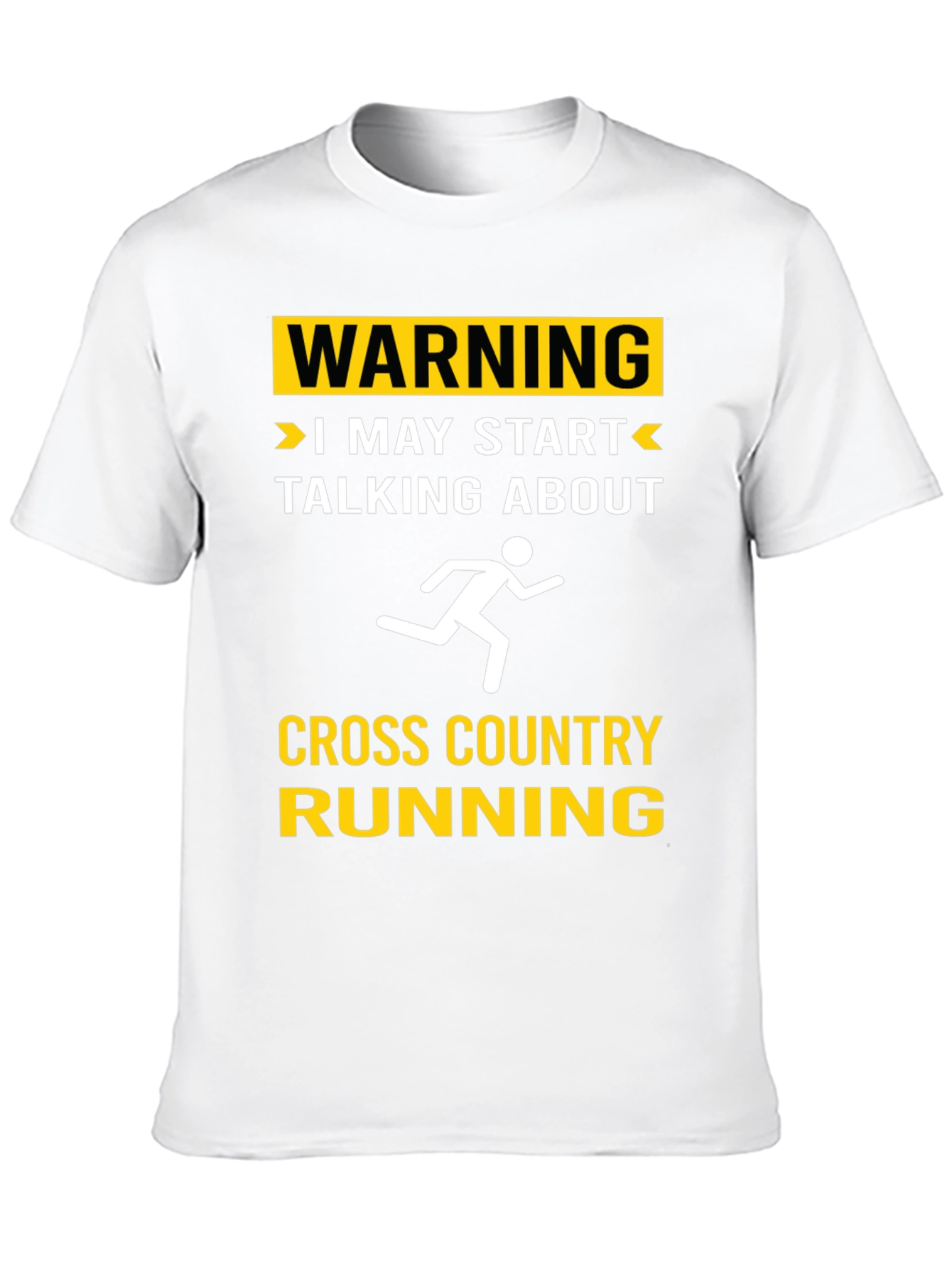 Warning Cross Country Running T-Shirt