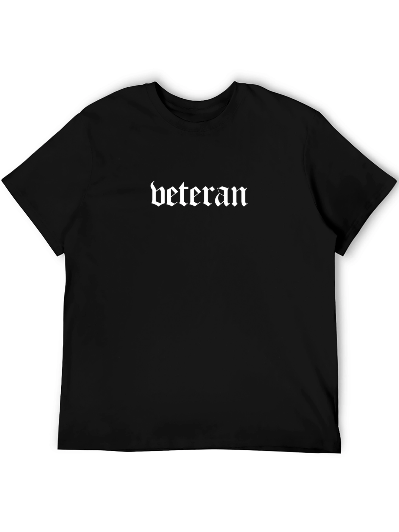 Veteran Graphic Tee - Mens Black T-Shirt