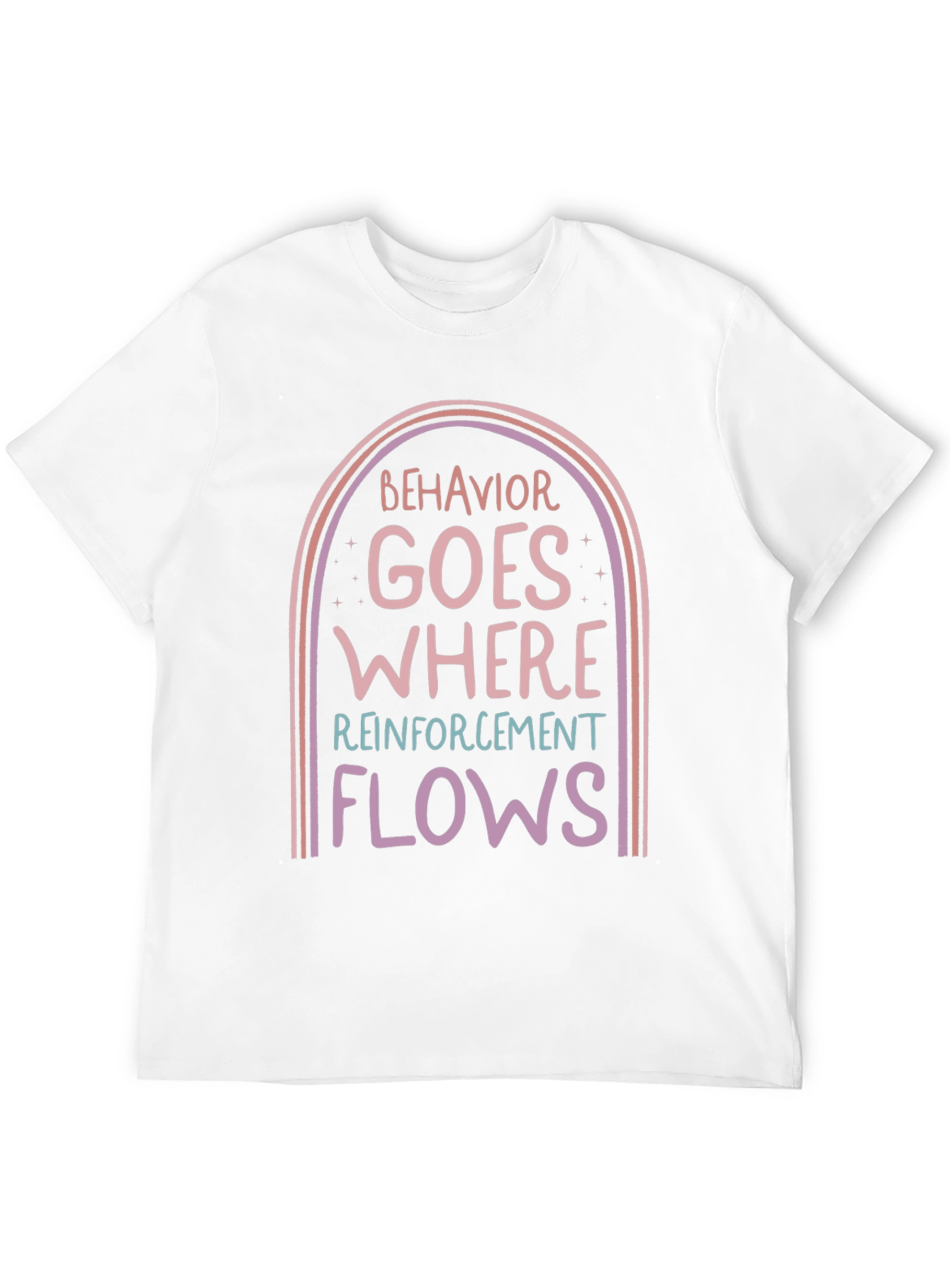 Behavior Goes Where Reinforcement Flows Graphic Tee