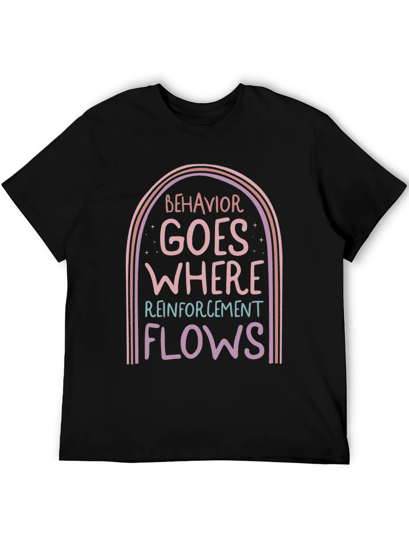 Behavior Goes Where Reinforcement Flows Graphic Tee