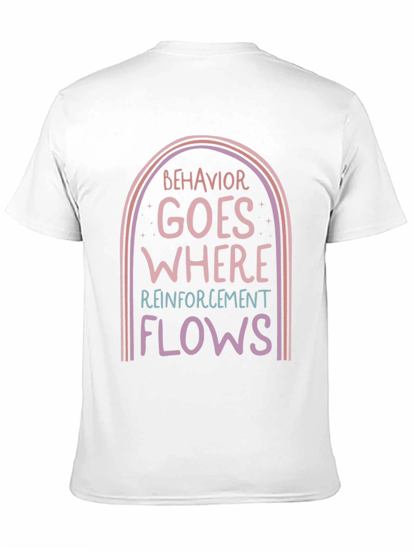 Behavior Goes Where Reinforcement Flows Graphic Tee