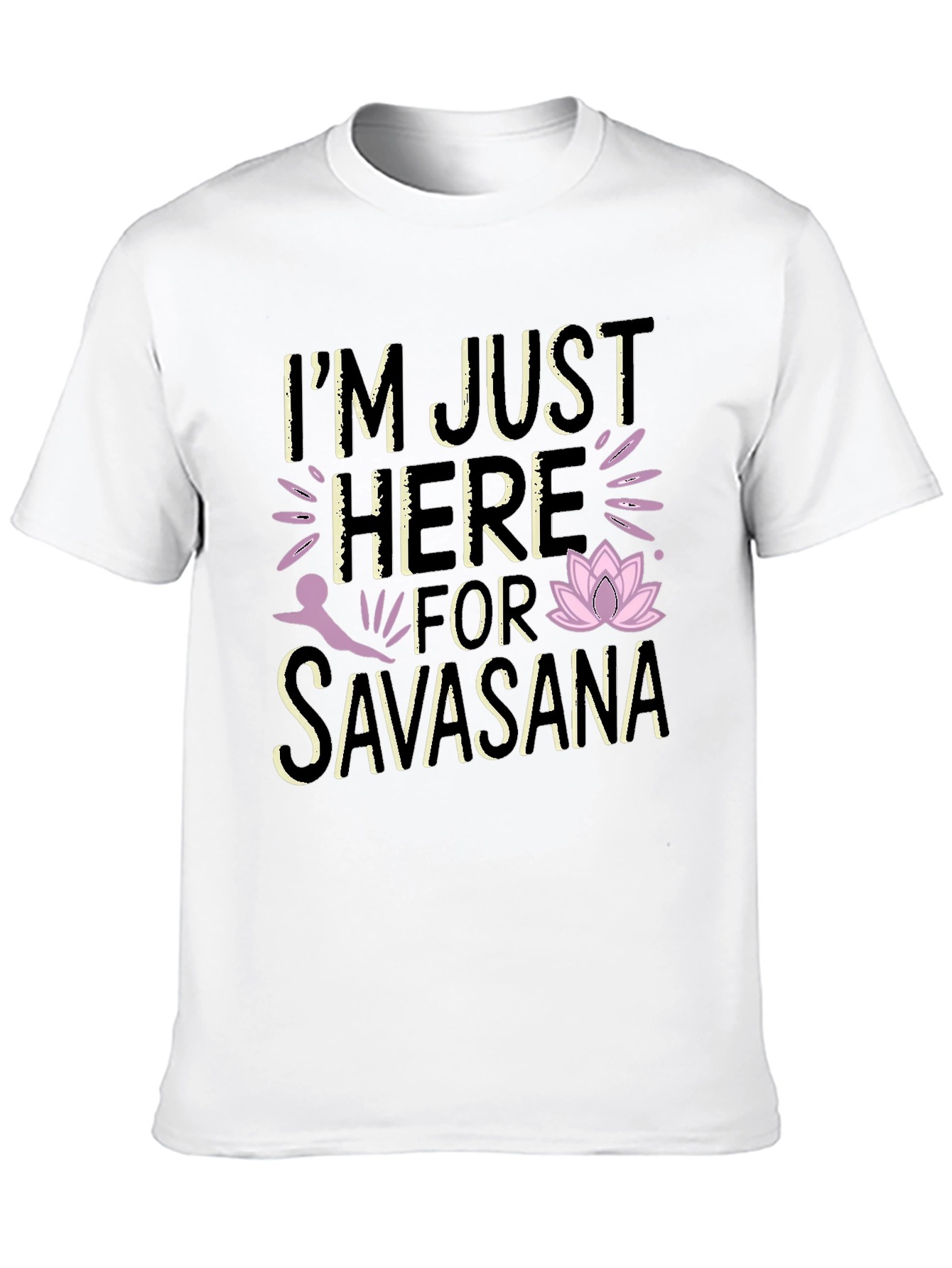 Yoga Savasana T-Shirt - Meditation Relaxation Tee