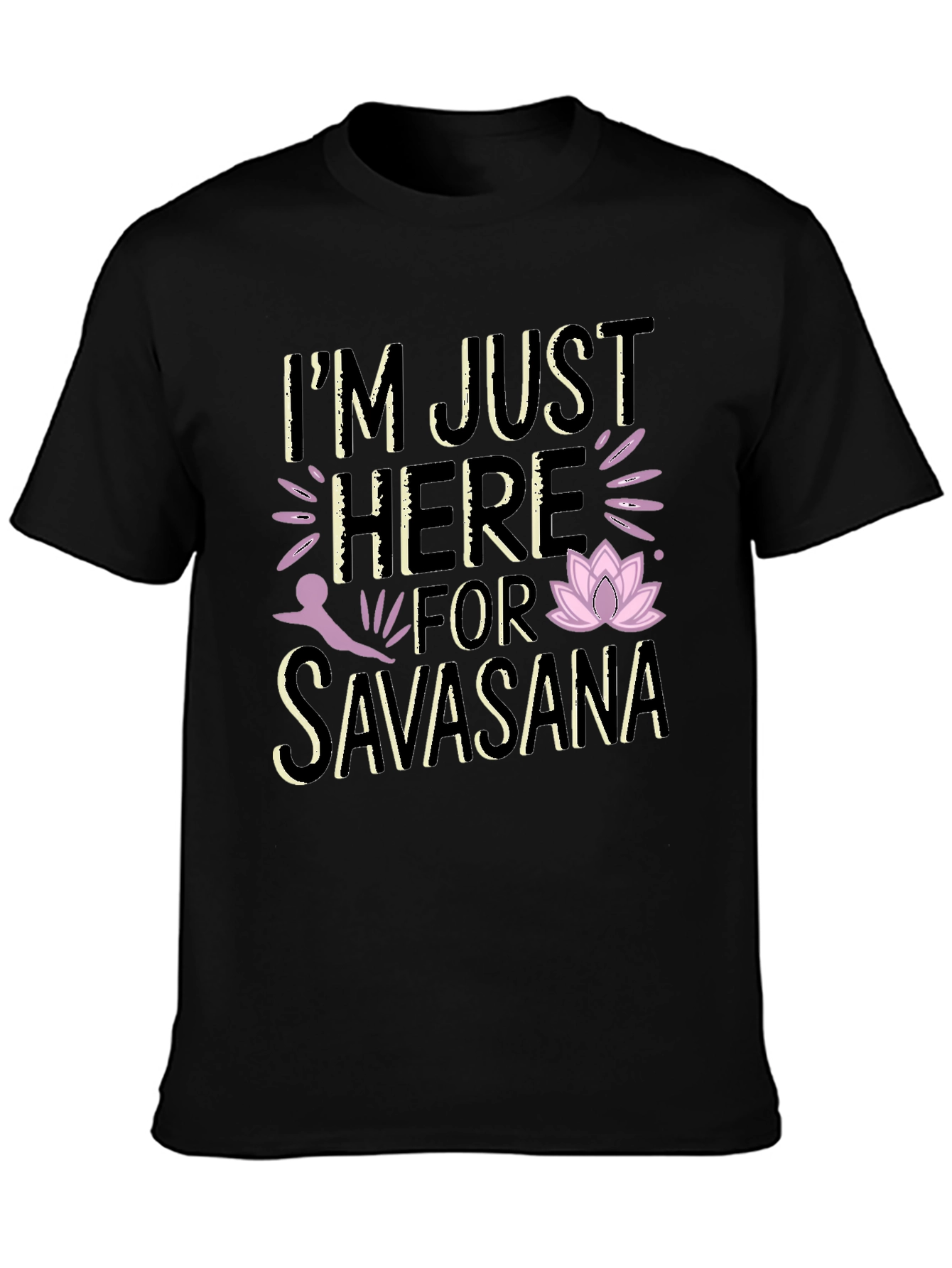 Yoga Savasana T-Shirt - Meditation Relaxation Tee