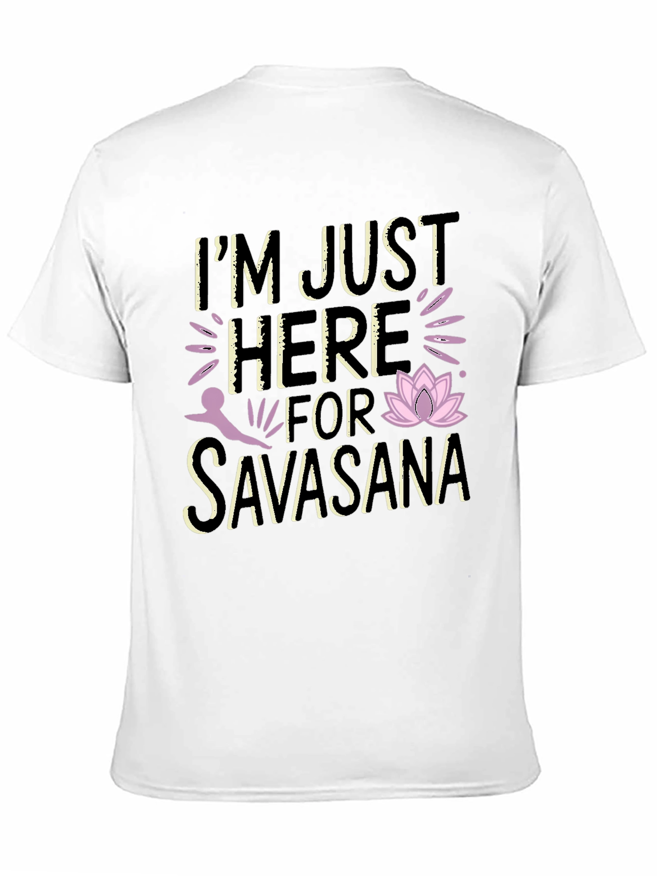 Yoga Savasana T-Shirt - Meditation Relaxation Tee