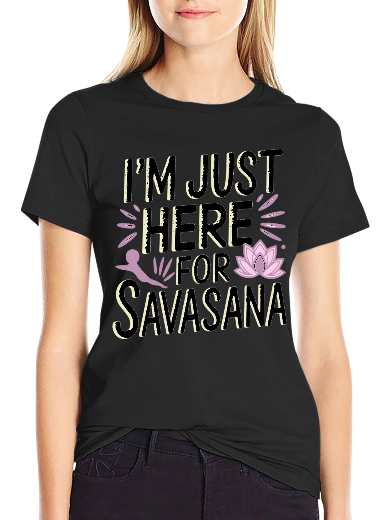 Yoga Savasana T-Shirt - Meditation Relaxation Tee