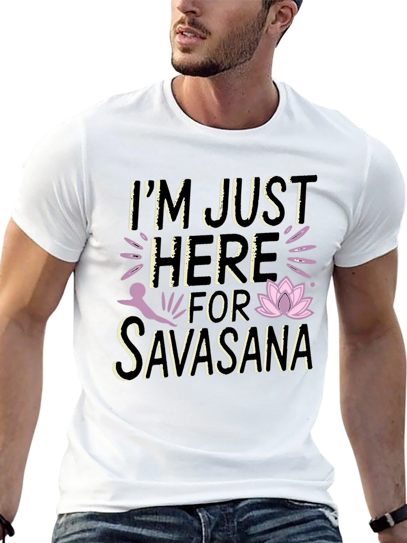 Yoga Savasana T-Shirt - Meditation Relaxation Tee