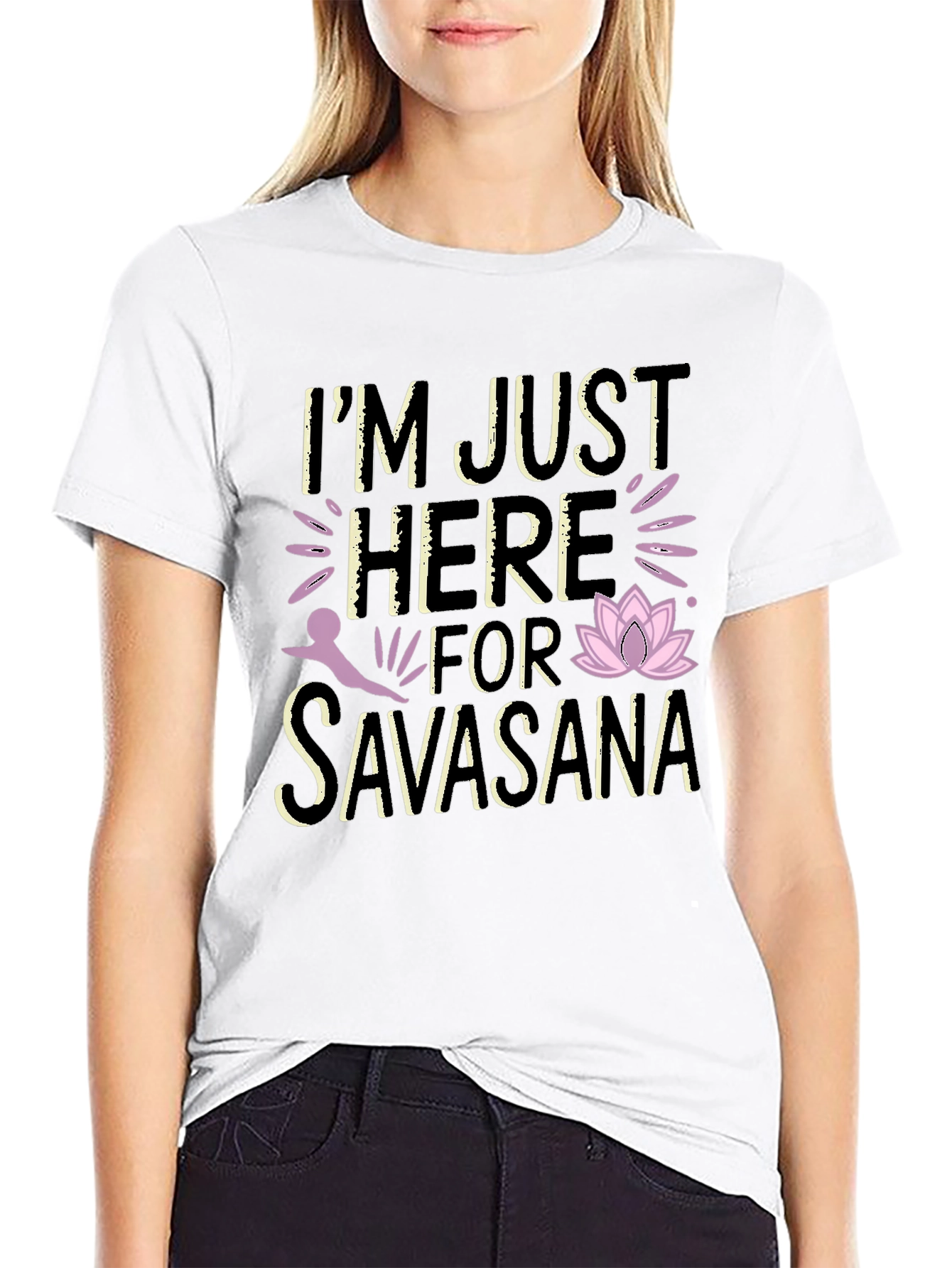 Yoga Savasana T-Shirt - Meditation Relaxation Tee