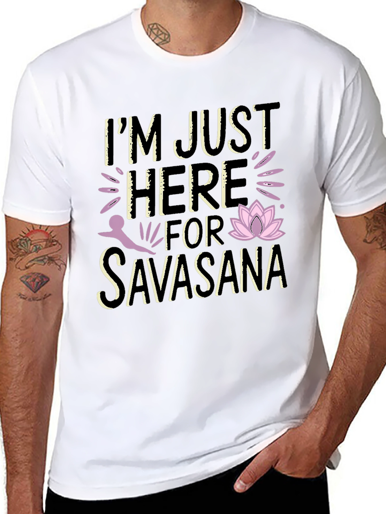 Yoga Savasana T-Shirt - Meditation Relaxation Tee