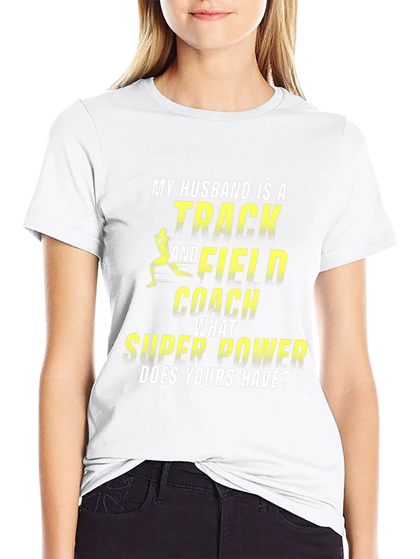 Track & Field Coach Husband T-Shirt