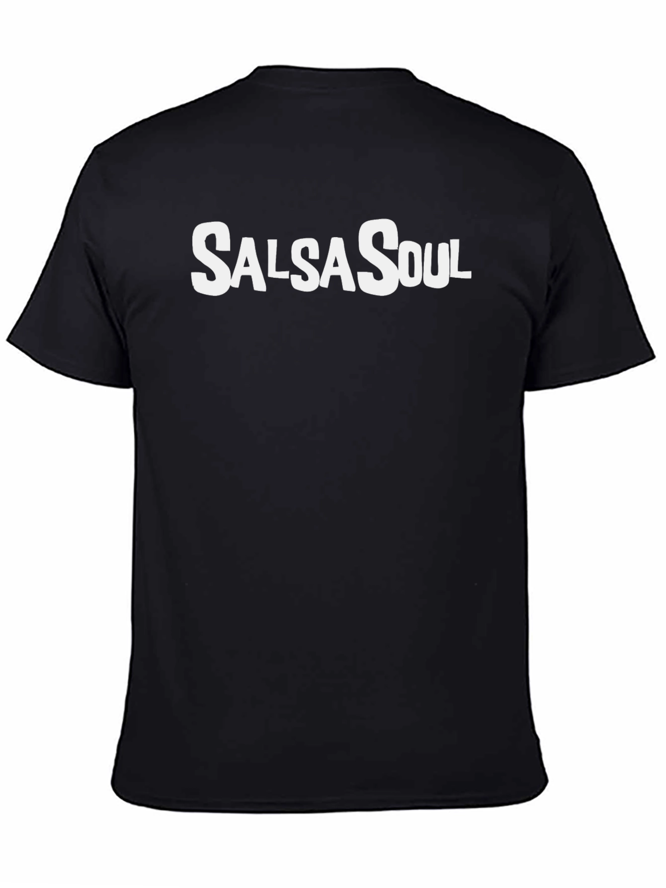 Salsa Soul Graphic Tee - Stylish Black Cotton T-Shirt