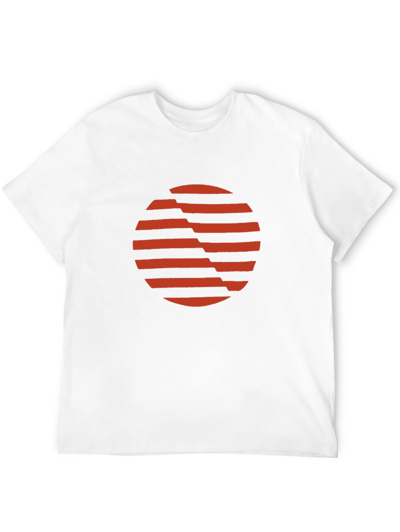 Abstract Graphic Print Mens T-Shirt