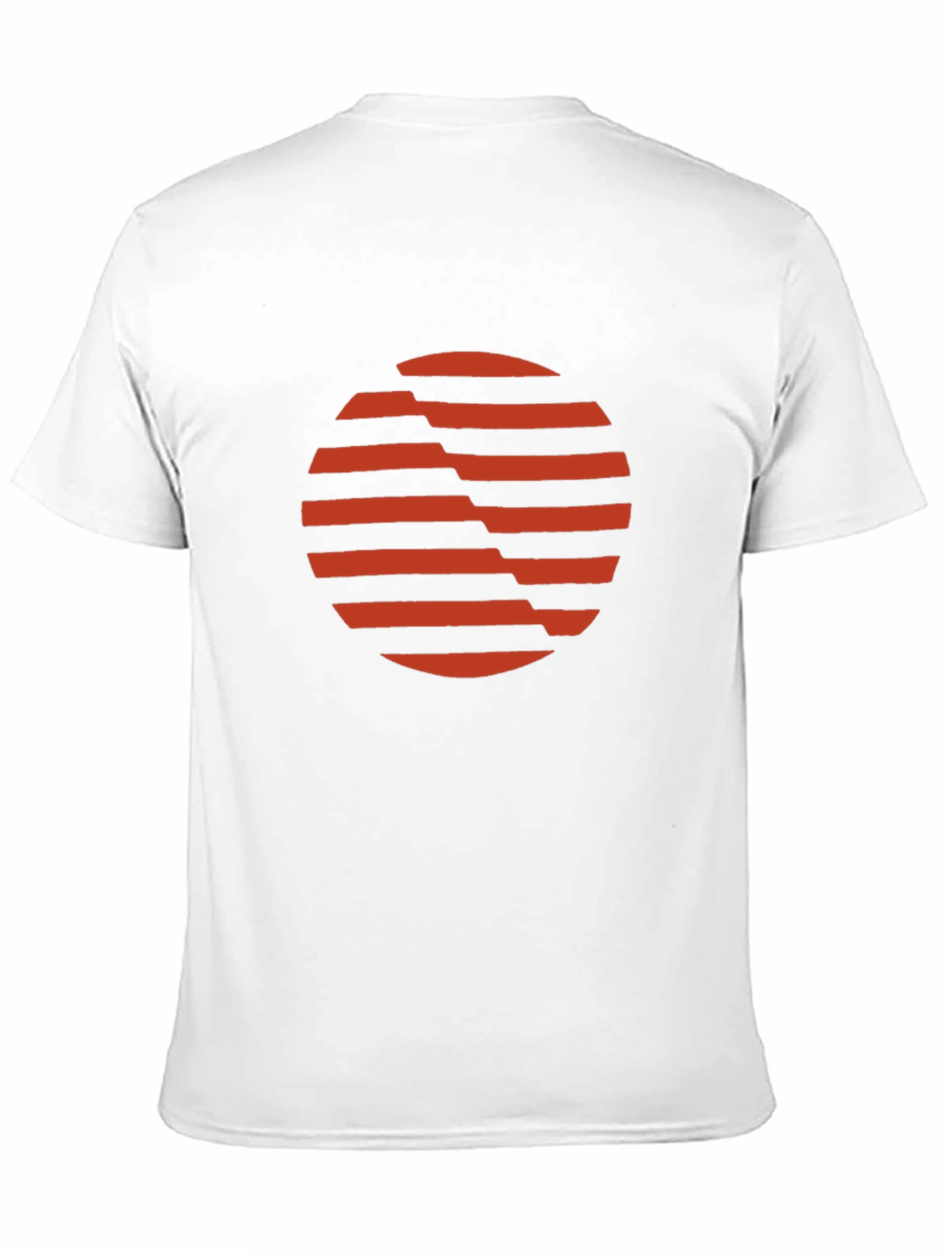 Abstract Graphic Print Mens T-Shirt