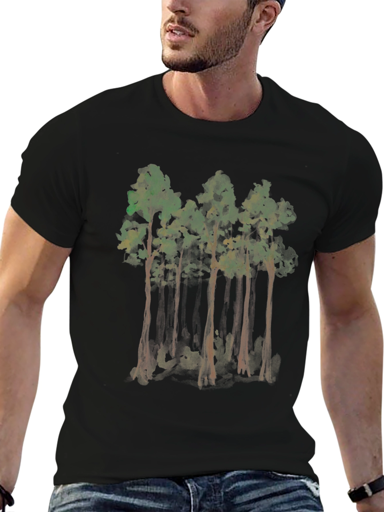 Forest Graphic Tee - Nature Inspired Print