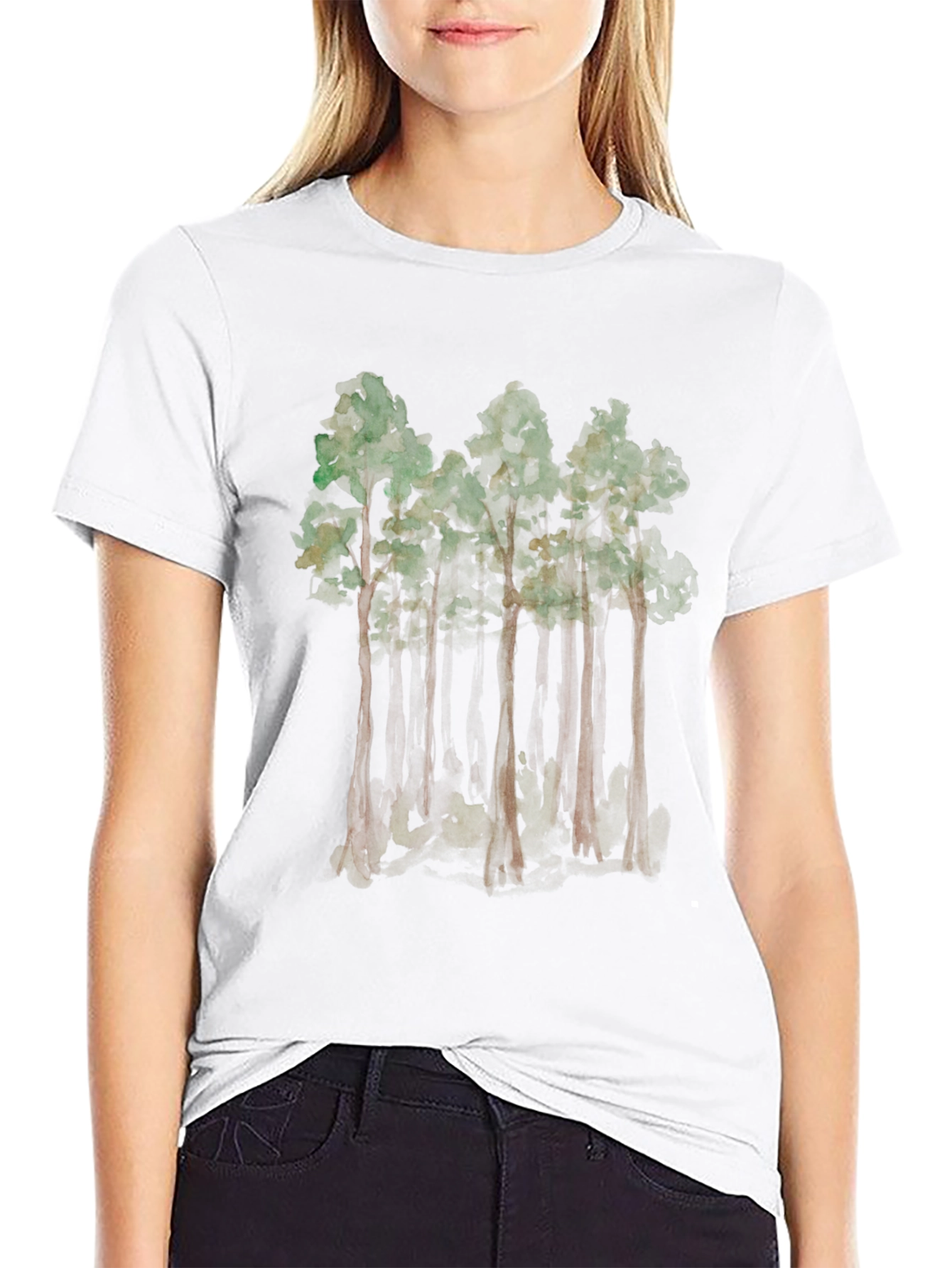 Forest Graphic Tee - Nature Inspired Print