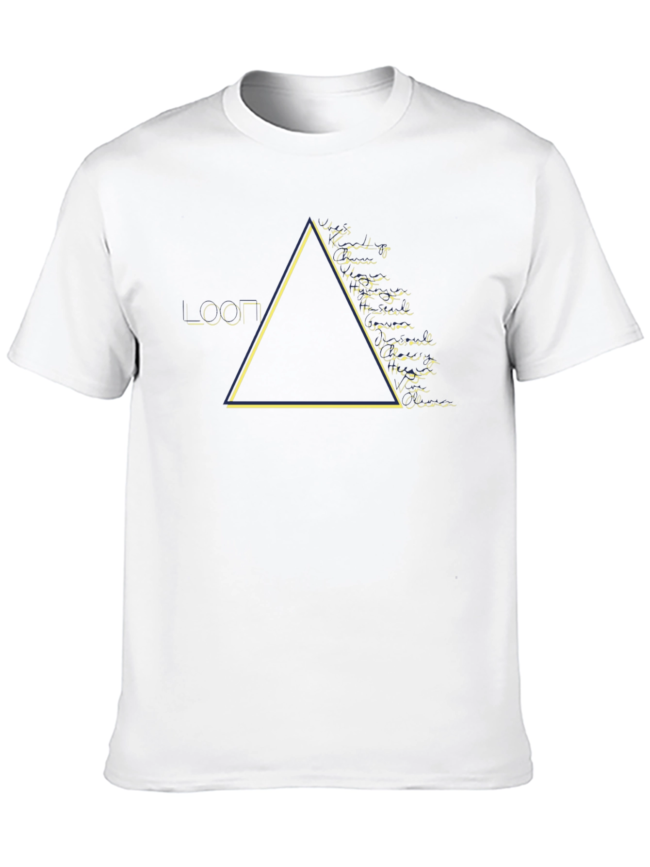 LOONA K-Pop Group Black Graphic T-Shirt