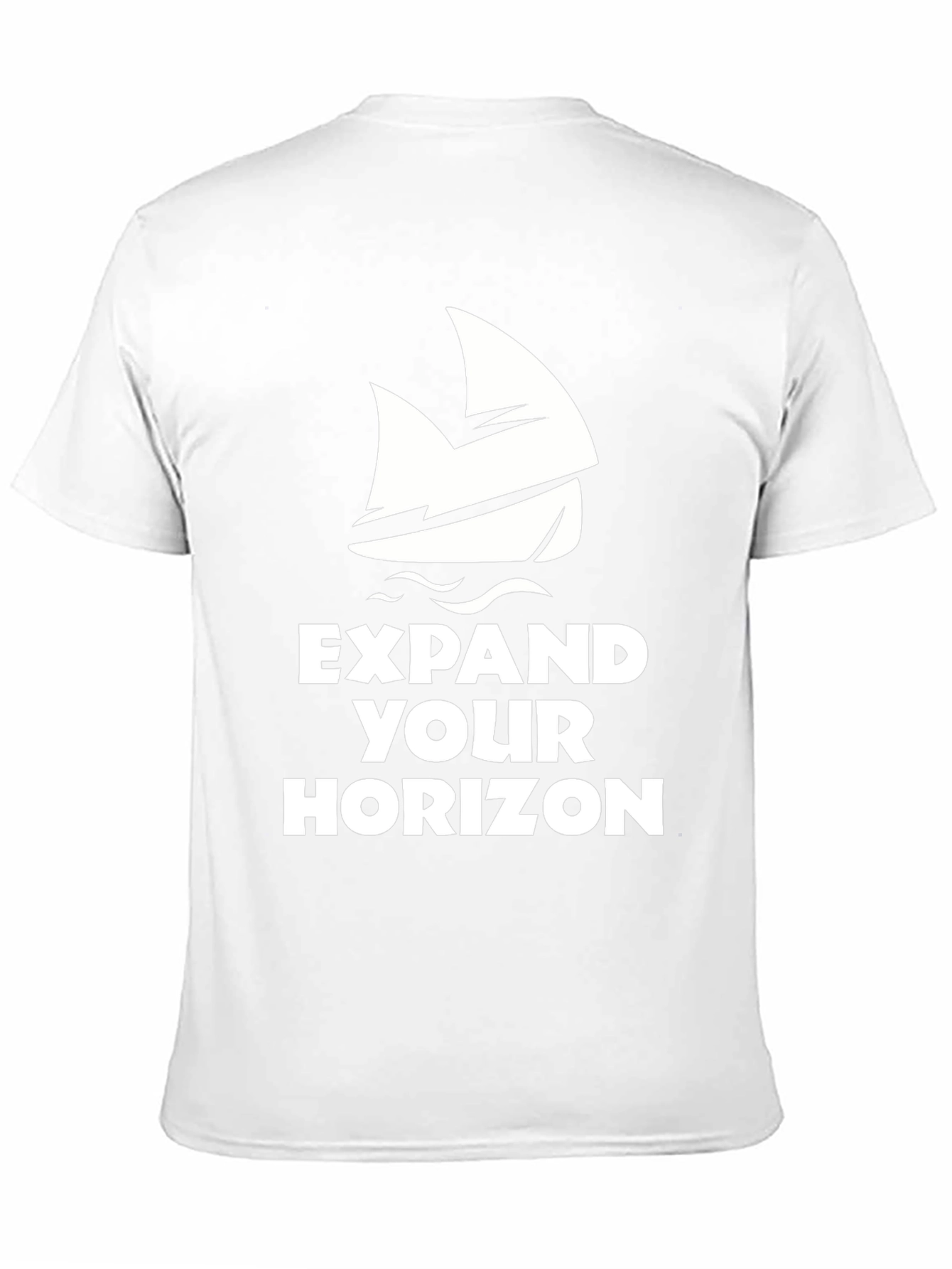 Expand Your Horizon Black Graphic Tee