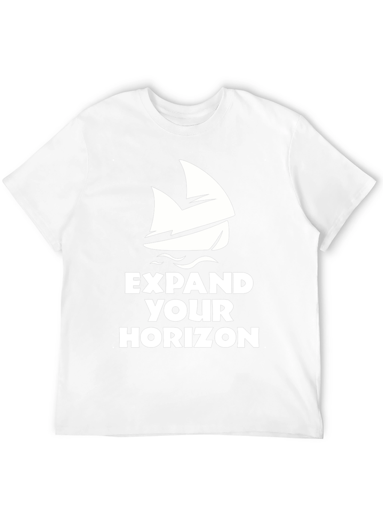 Expand Your Horizon Black Graphic Tee