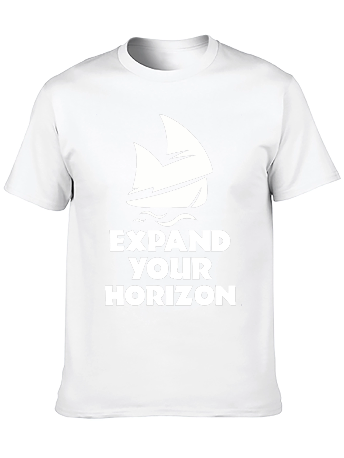Expand Your Horizon Black Graphic Tee