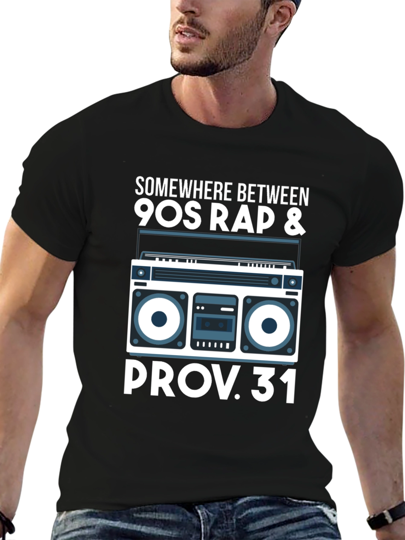 90s Rap & Proverbs 31 Graphic Tee