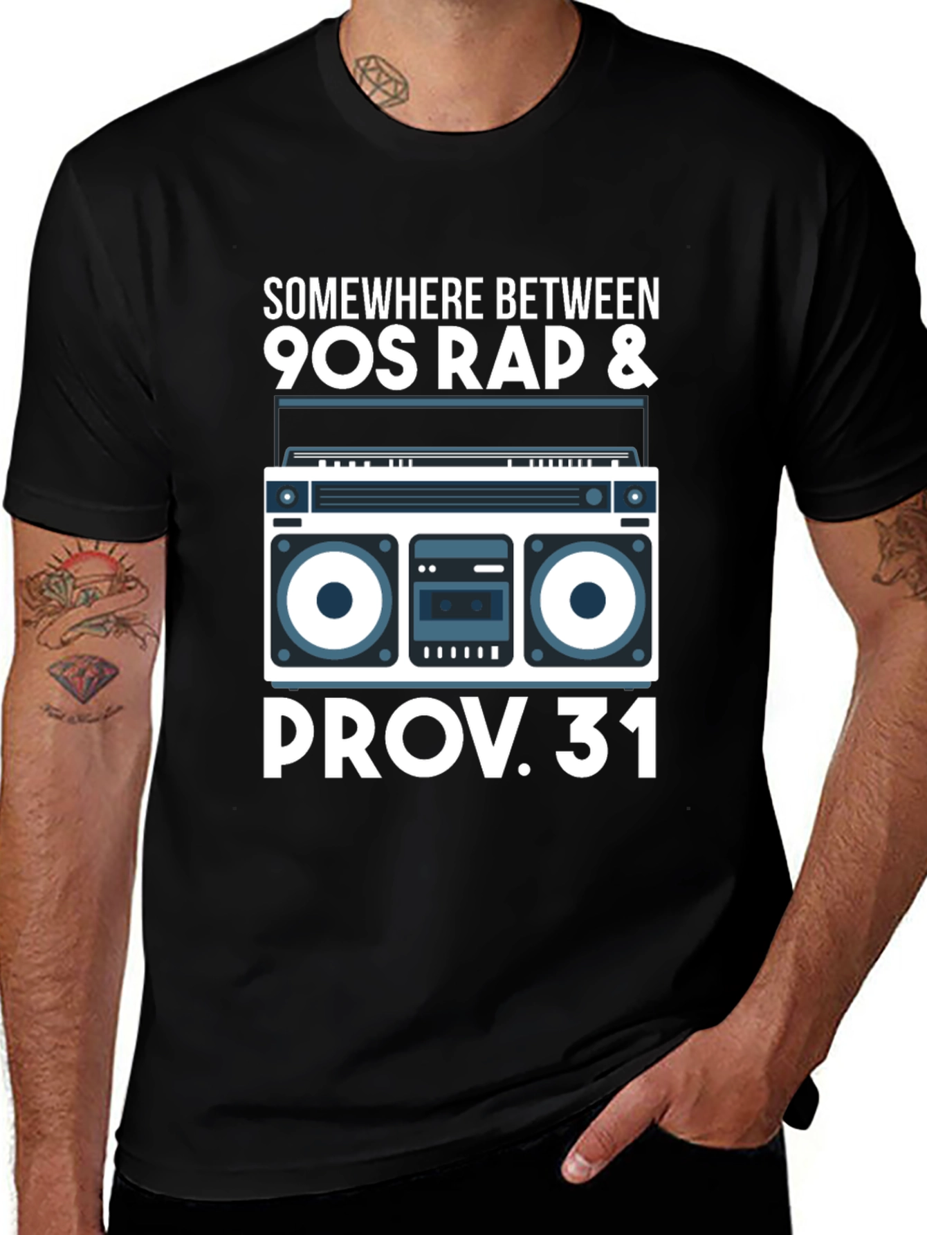 90s Rap & Proverbs 31 Graphic Tee