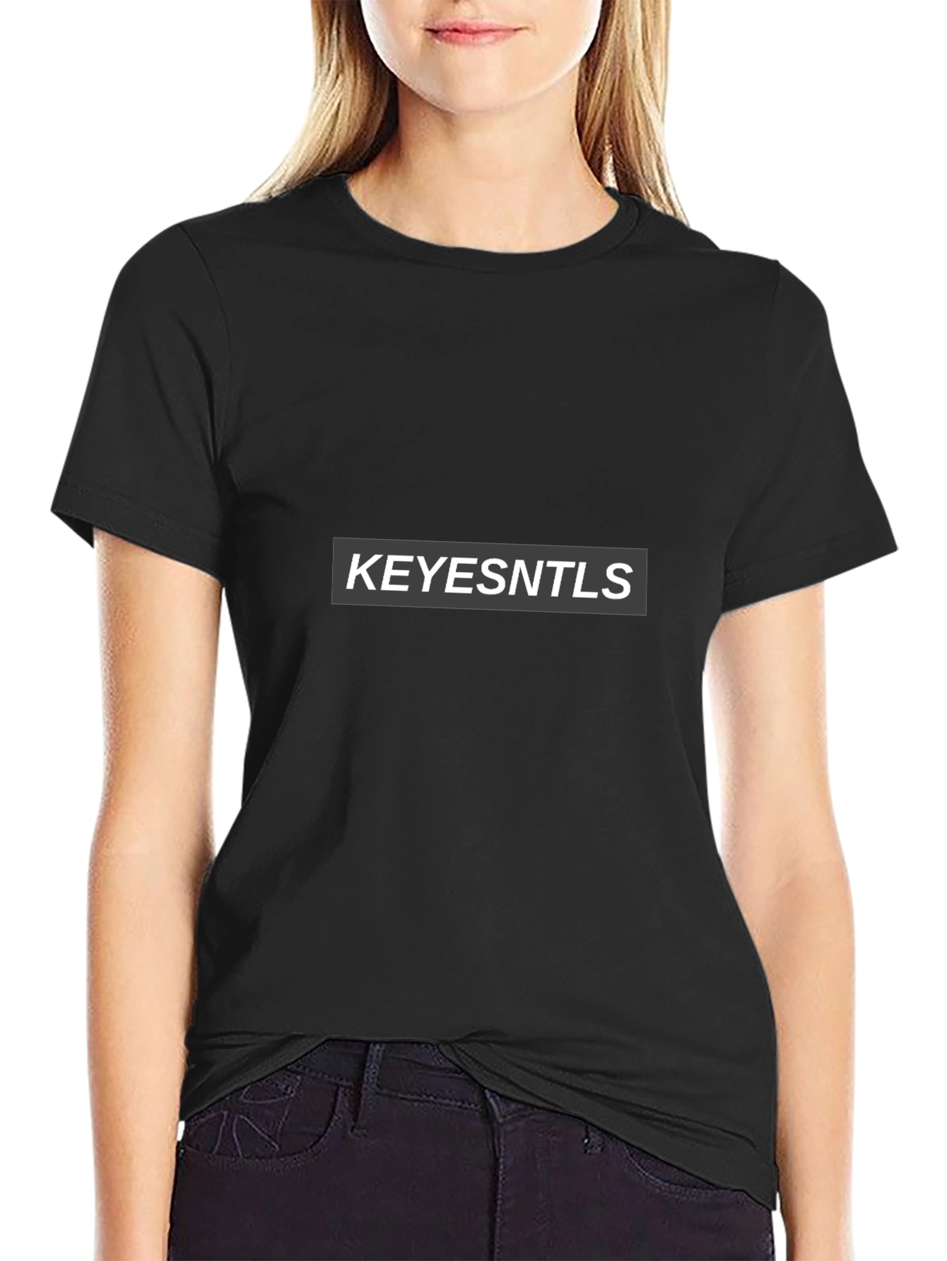 KEYSNTLS Black Graphic Tee