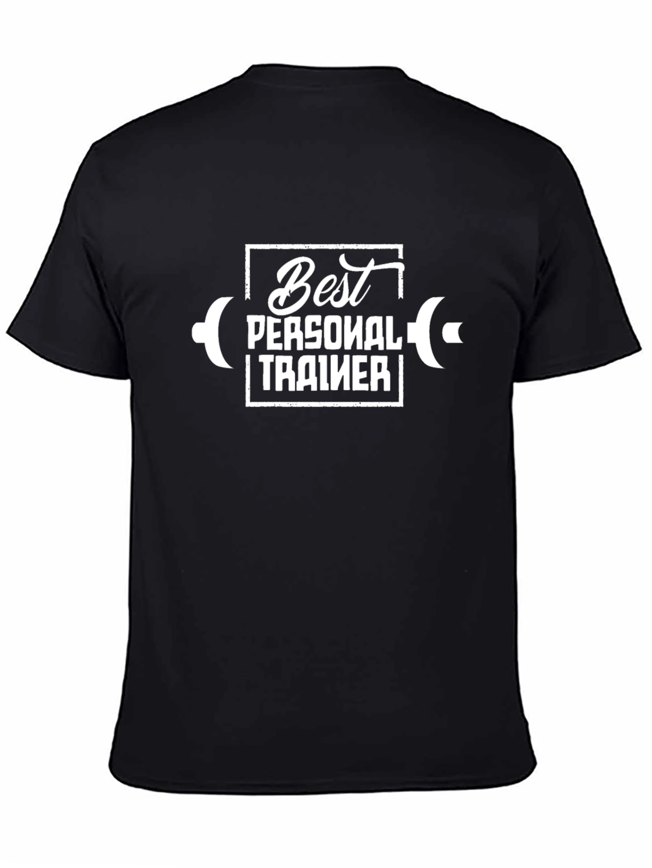 Best Personal Trainer Black T-Shirt Fitness Gym Gift