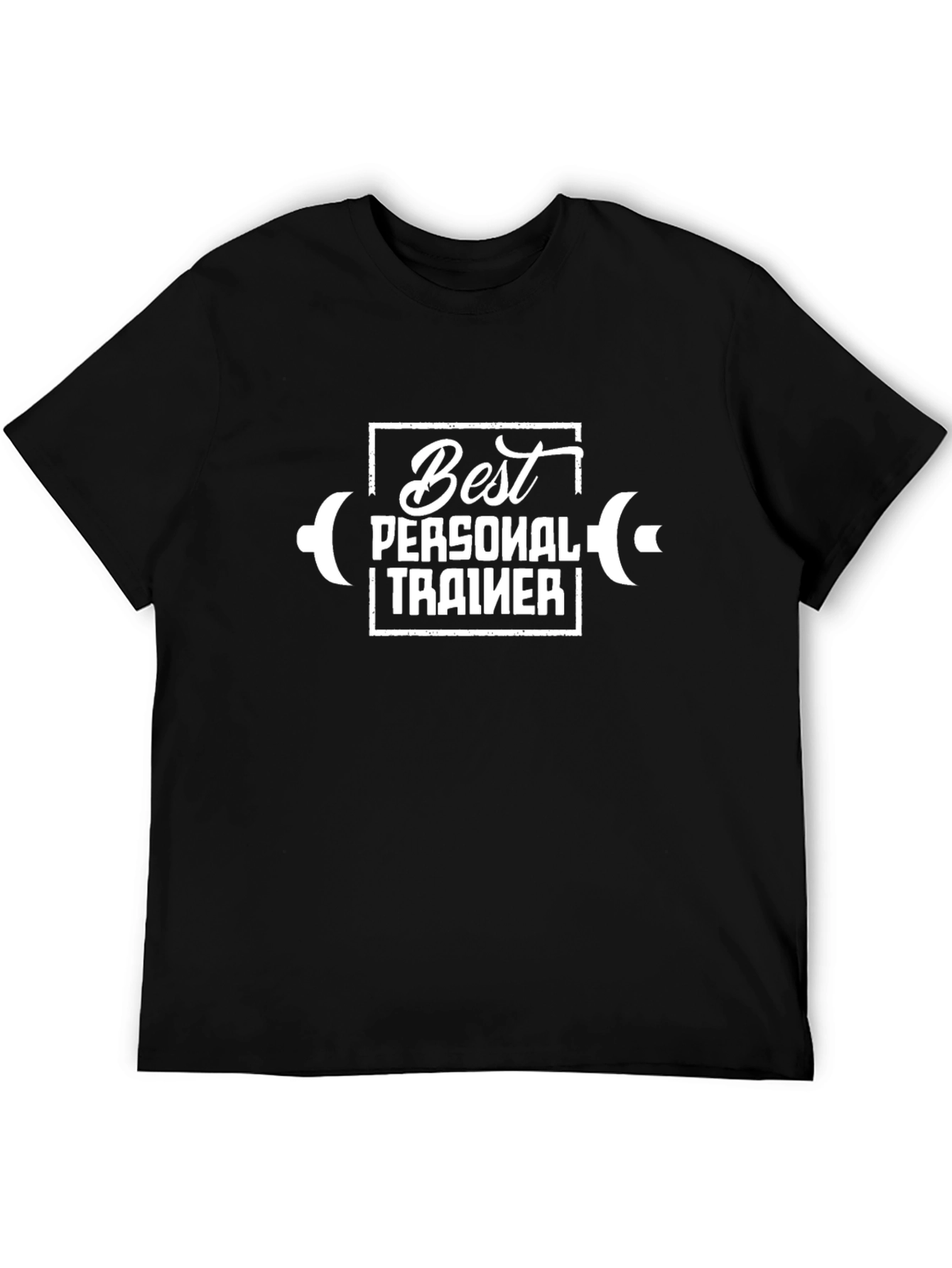 Best Personal Trainer Black T-Shirt Fitness Gym Gift