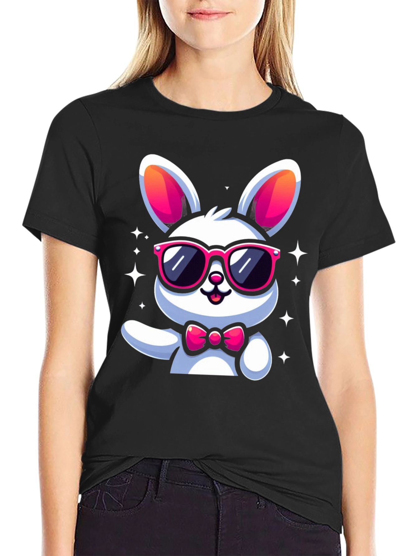 Cool Bunny T-Shirt - Fun Easter Style