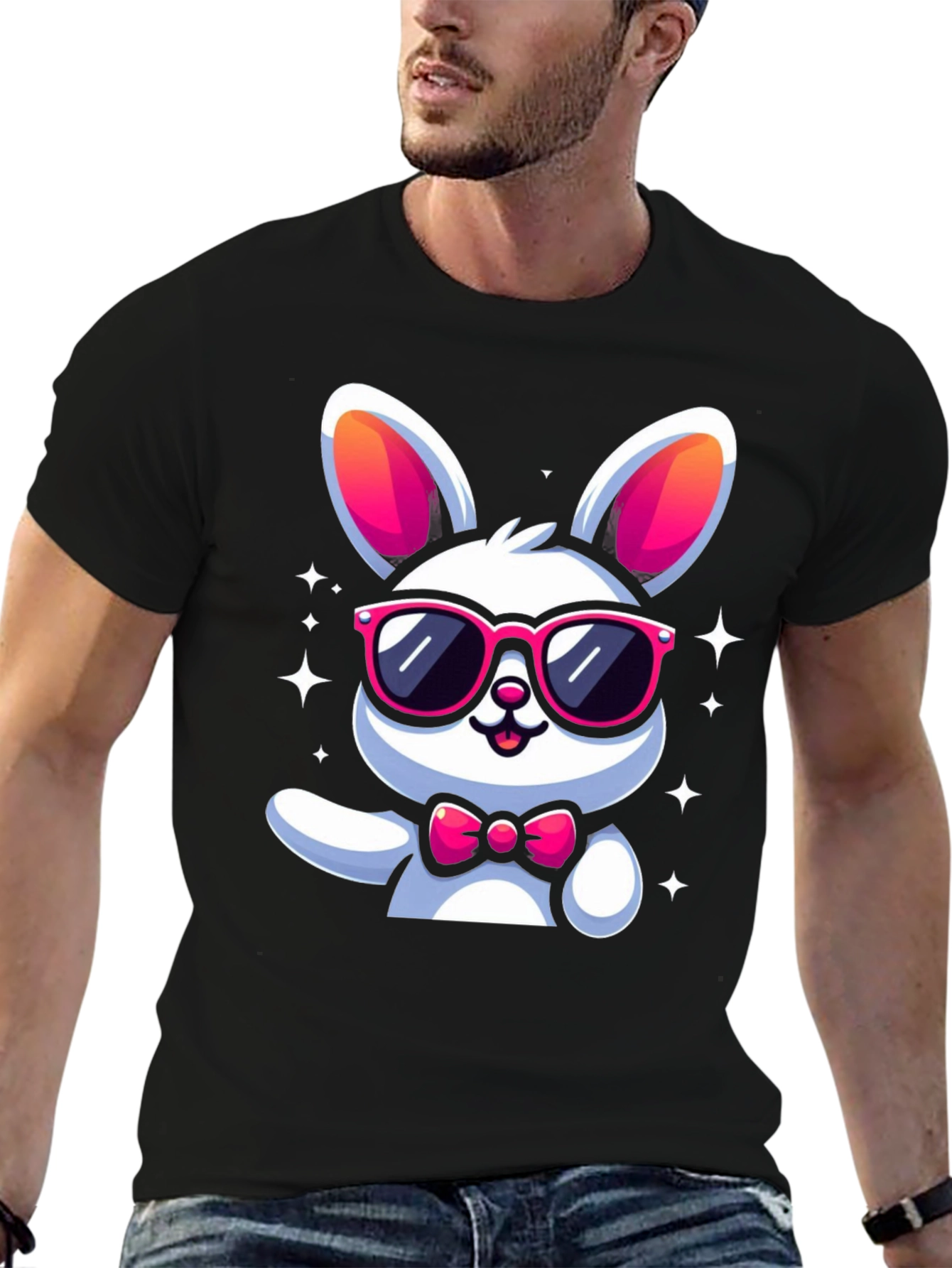 Cool Bunny T-Shirt - Fun Easter Style